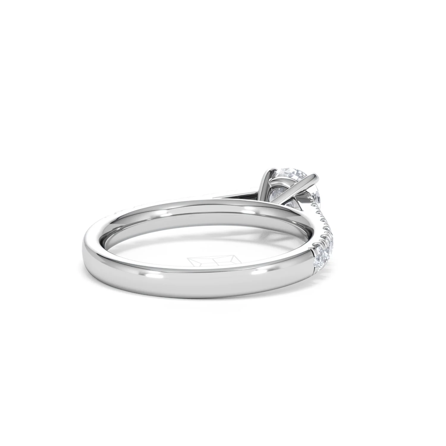 Natalia GIA Diamond Engagement Side Stone Ring 18KW Gold 1.15CT G/SI2 - Image 41