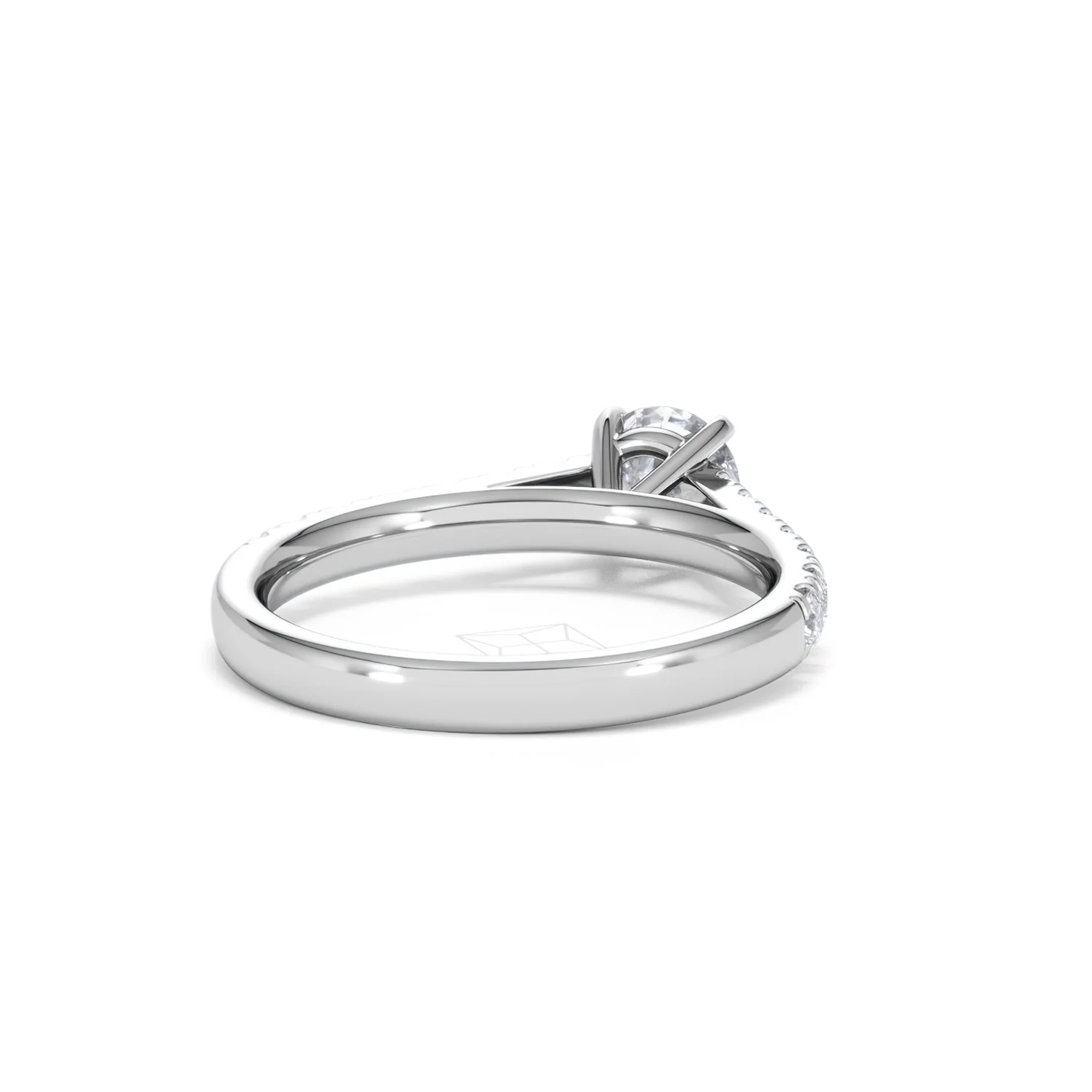 Natalia GIA Diamond Engagement Side Stone Ring 18KW Gold 1.15CT G/SI2 - Image 43