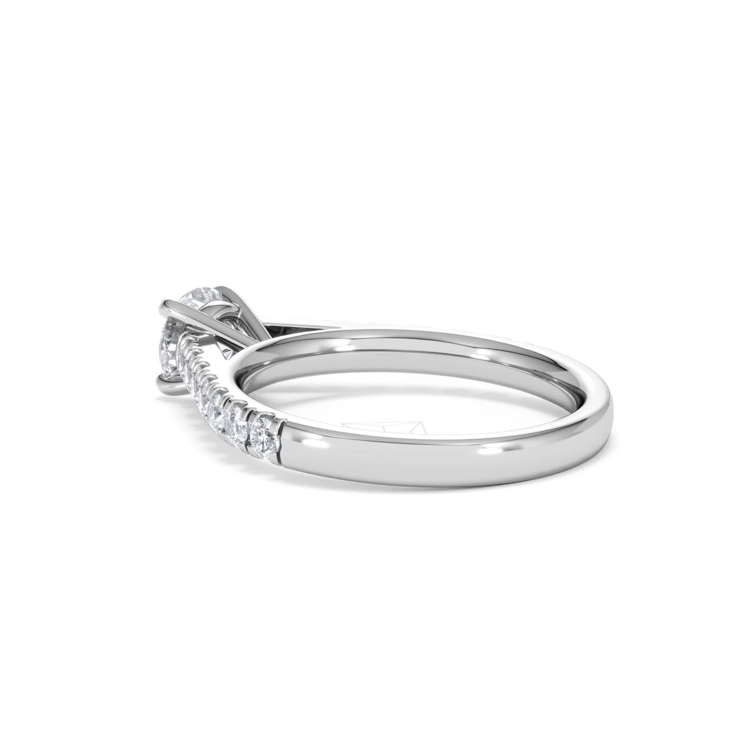 Natalia GIA Diamond Engagement Side Stone Ring 18KW Gold 1.15CT G/SI2 - Image 59