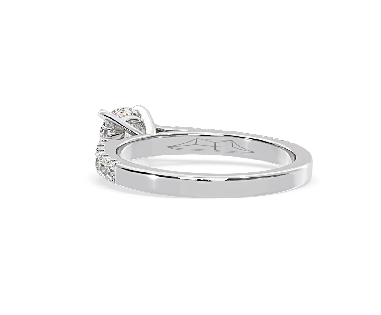 Natalia GIA Diamond Engagement Side Stone Ring Platinum 1.15CT G/SI2 - Image 120