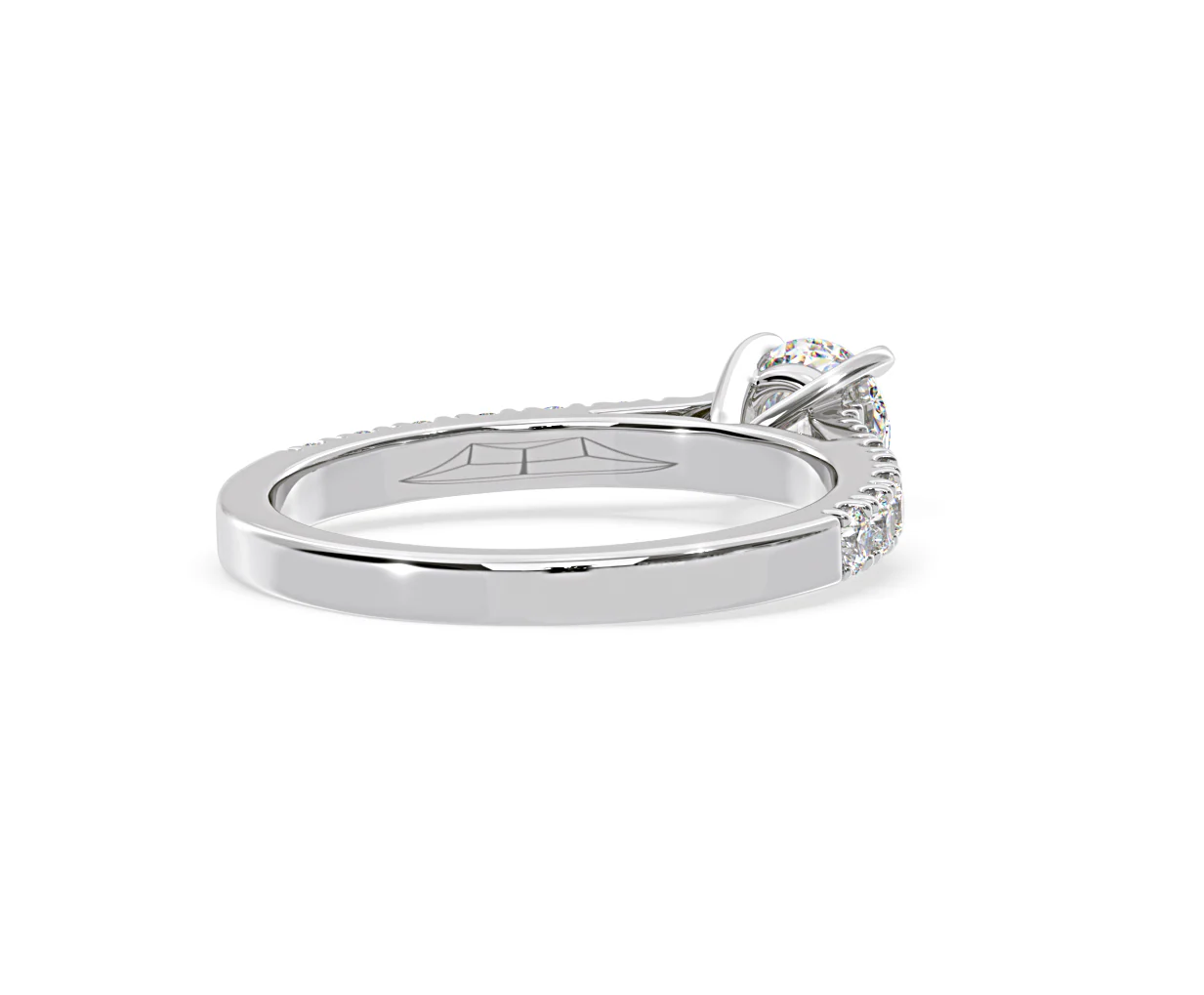 Natalia GIA Diamond Engagement Side Stone Ring Platinum 1.15CT G/SI2 - Image 135