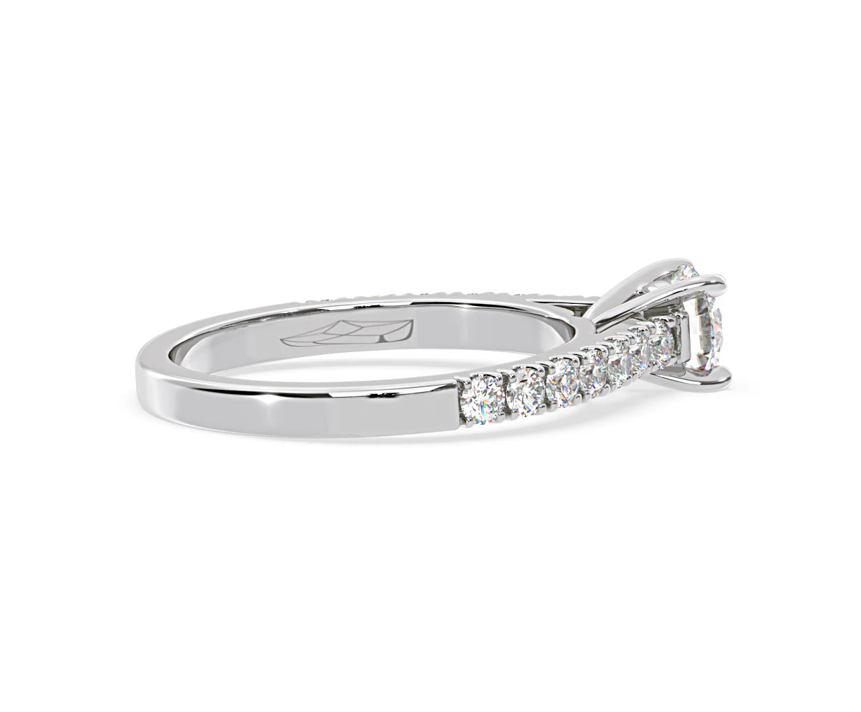 Natalia GIA Diamond Engagement Side Stone Ring Platinum 1.15CT G/SI2 - Image 143