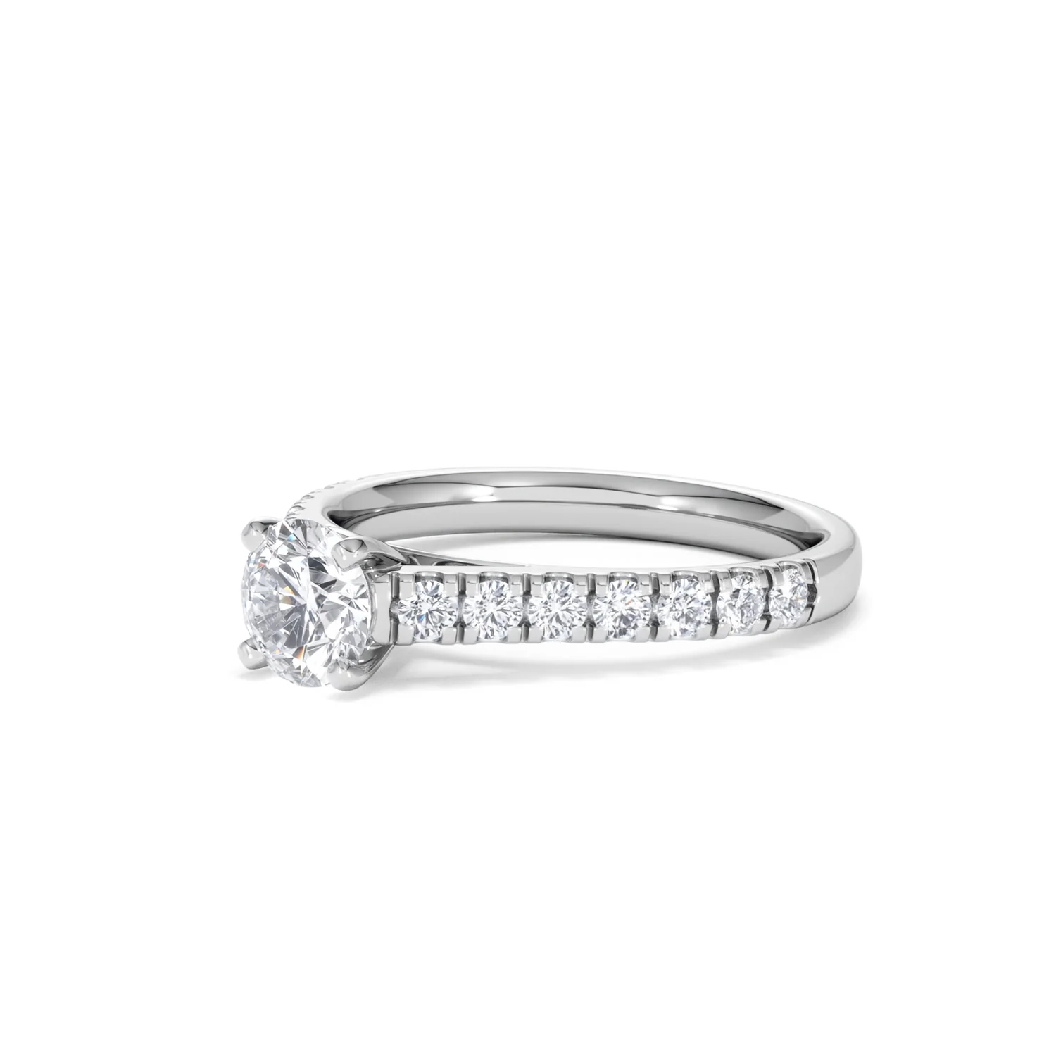 Natalia GIA Diamond Engagement Side Stone Ring Platinum 1.15CT G/SI2 - Image 79