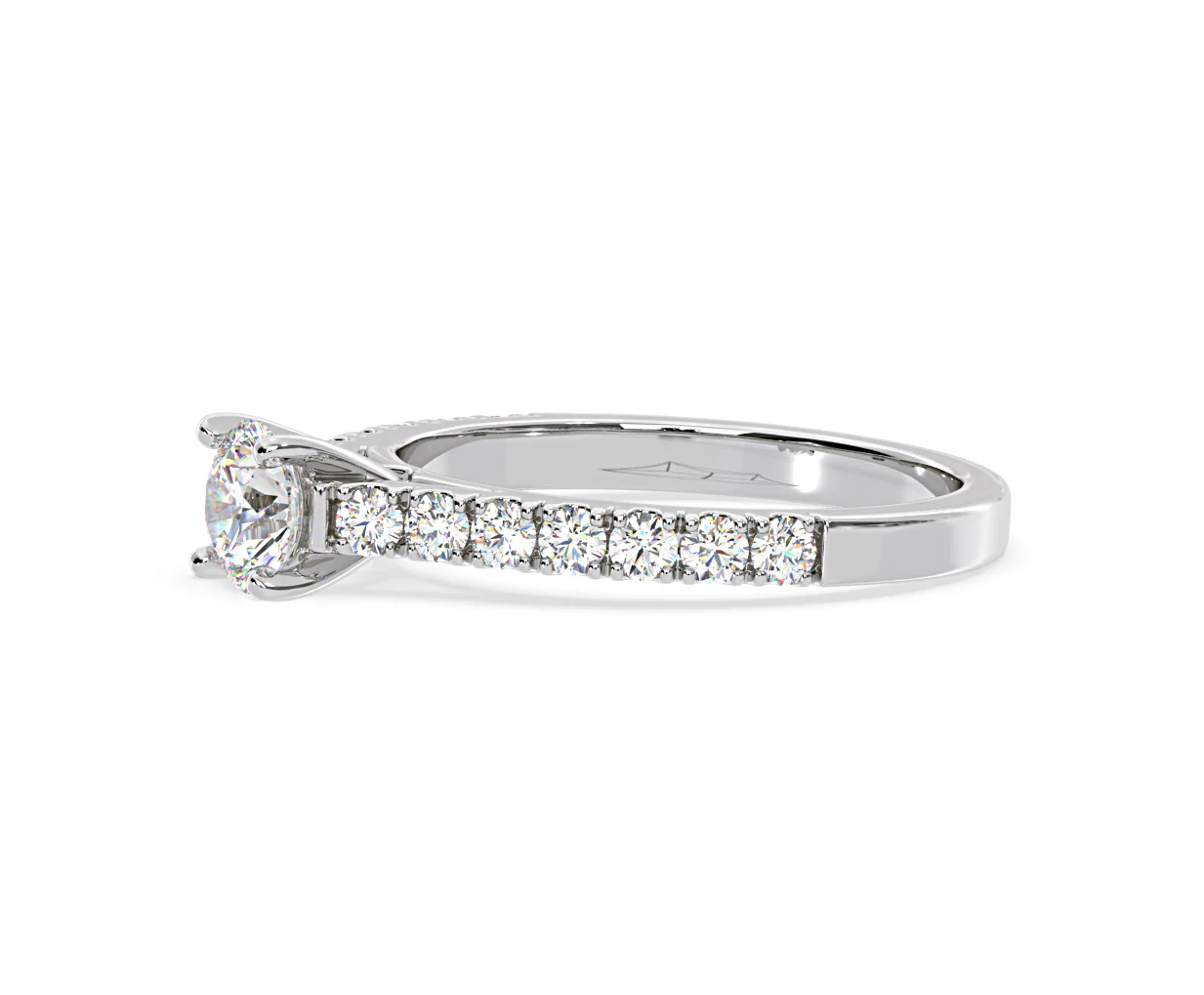 Natalia GIA Diamond Engagement Side Stone Ring Platinum 1.15CT G/VS2 - Image 102