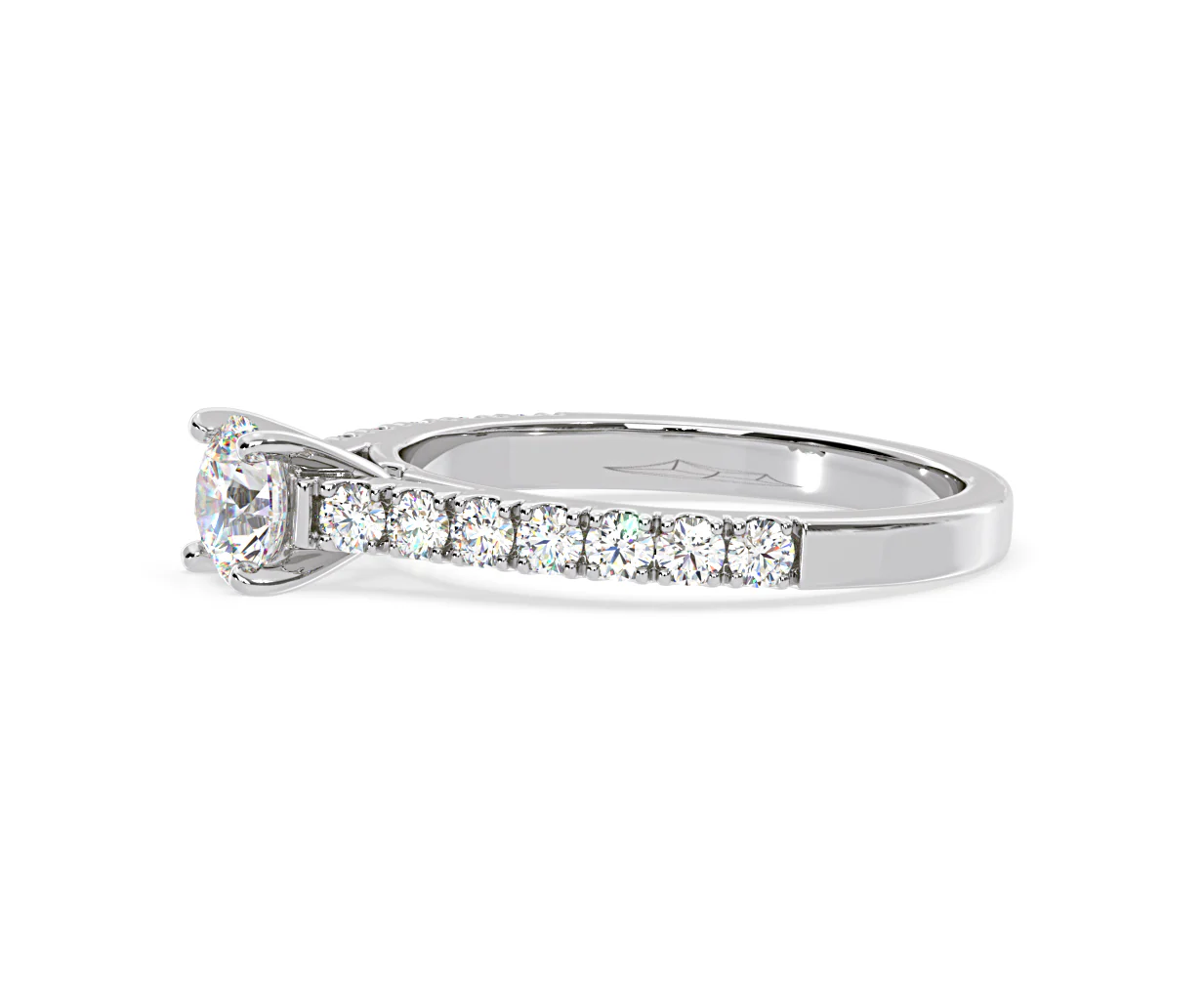 Natalia GIA Diamond Engagement Side Stone Ring Platinum 1.15CT G/VS2 - Image 103