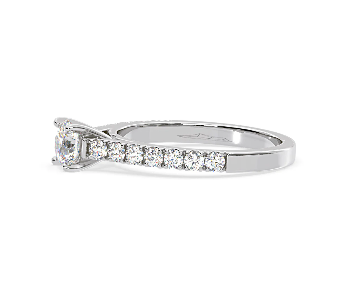 Natalia GIA Diamond Engagement Side Stone Ring Platinum 1.15CT G/VS2 - Image 104