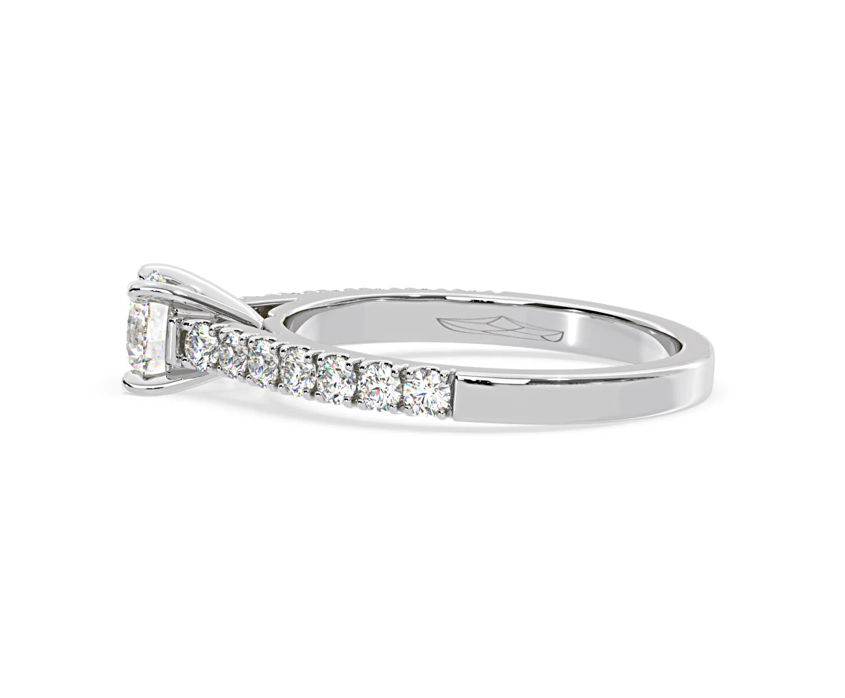 Natalia GIA Diamond Engagement Side Stone Ring Platinum 1.15CT G/VS2 - Image 109