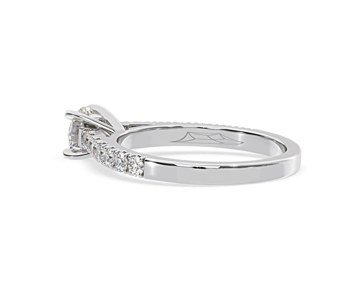 Natalia GIA Diamond Engagement Side Stone Ring Platinum 1.15CT G/VS2 - Image 115