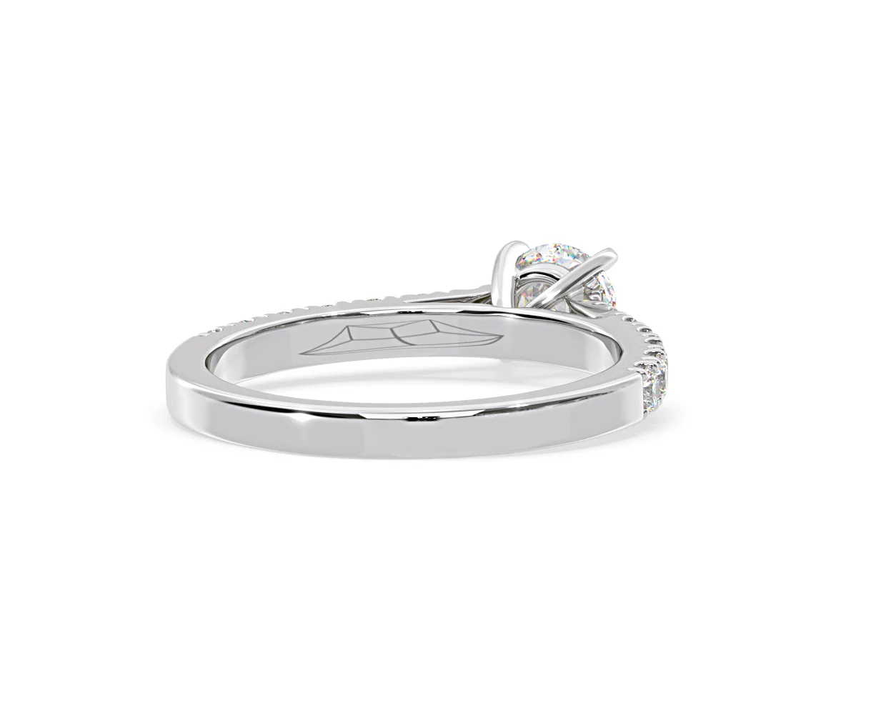 Natalia GIA Diamond Engagement Side Stone Ring Platinum 1.15CT G/VS2 - Image 133