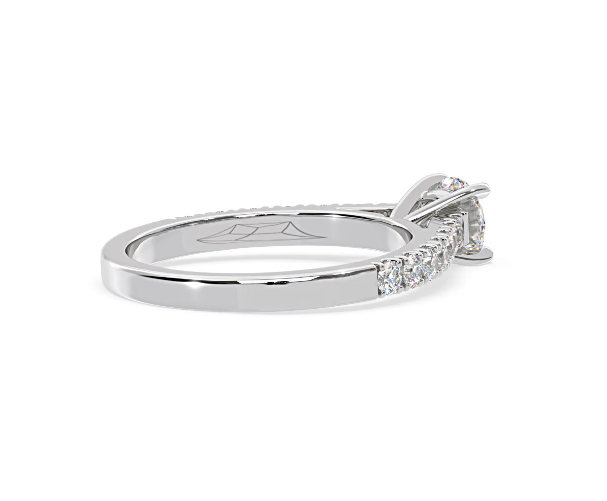 Natalia GIA Diamond Engagement Side Stone Ring Platinum 1.15CT G/VS2 - Image 139