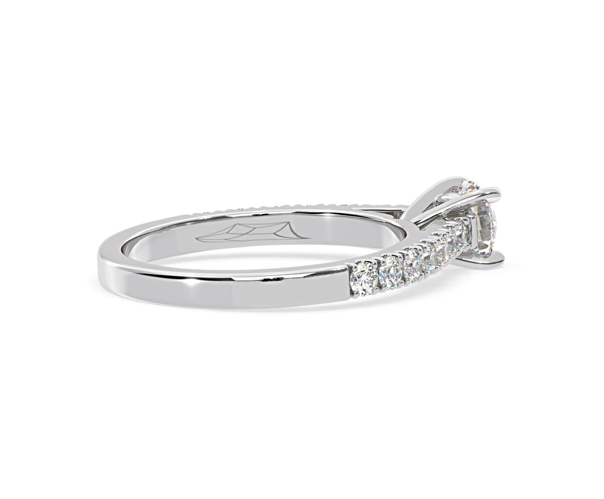 Natalia GIA Diamond Engagement Side Stone Ring Platinum 1.15CT G/VS2 - Image 141