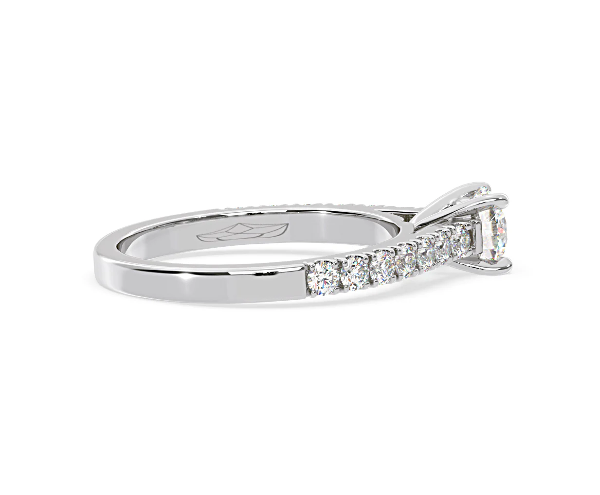 Natalia GIA Diamond Engagement Side Stone Ring Platinum 1.15CT G/VS2 - Image 144