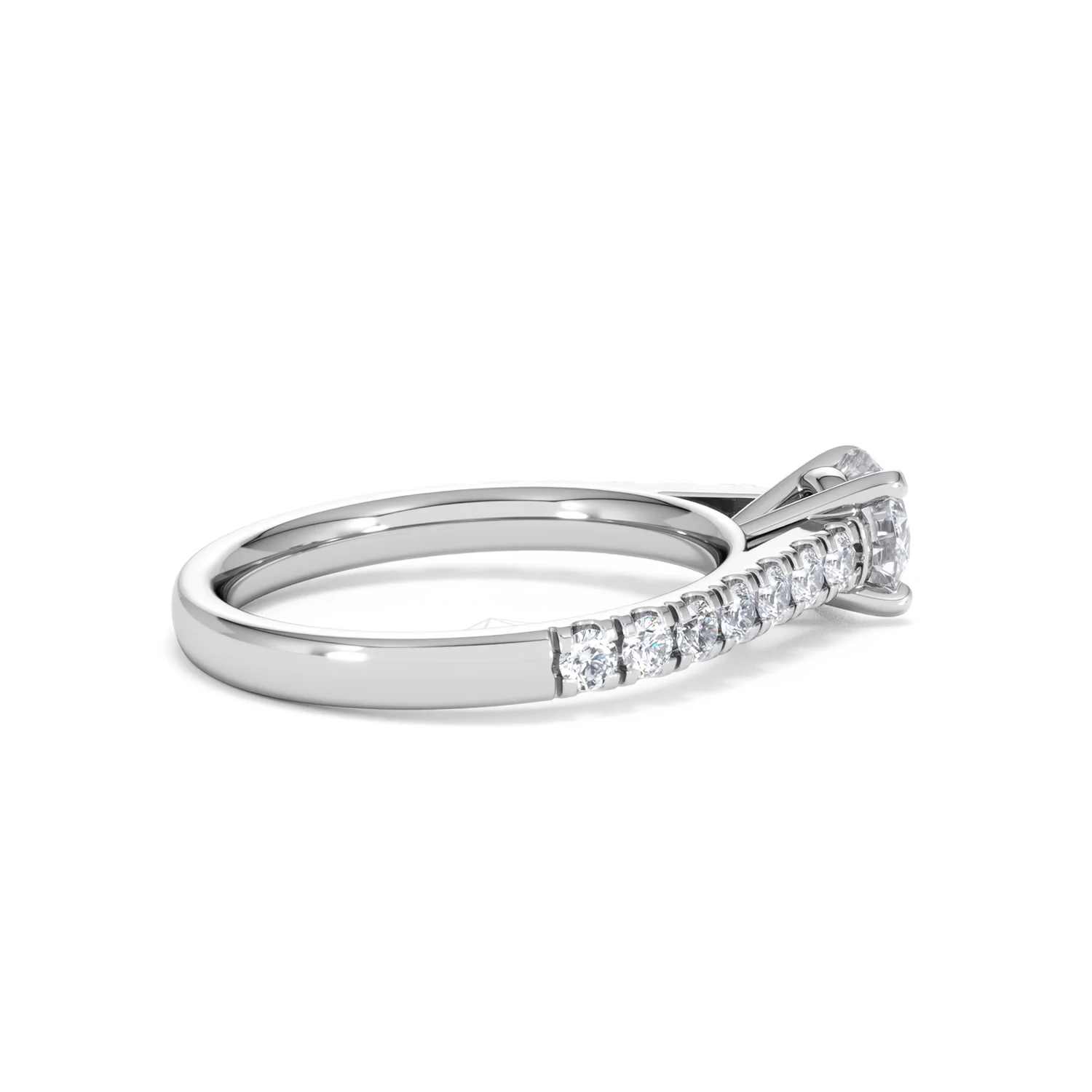Natalia GIA Diamond Engagement Side Stone Ring Platinum 1.15CT G/VS2 - Image 32
