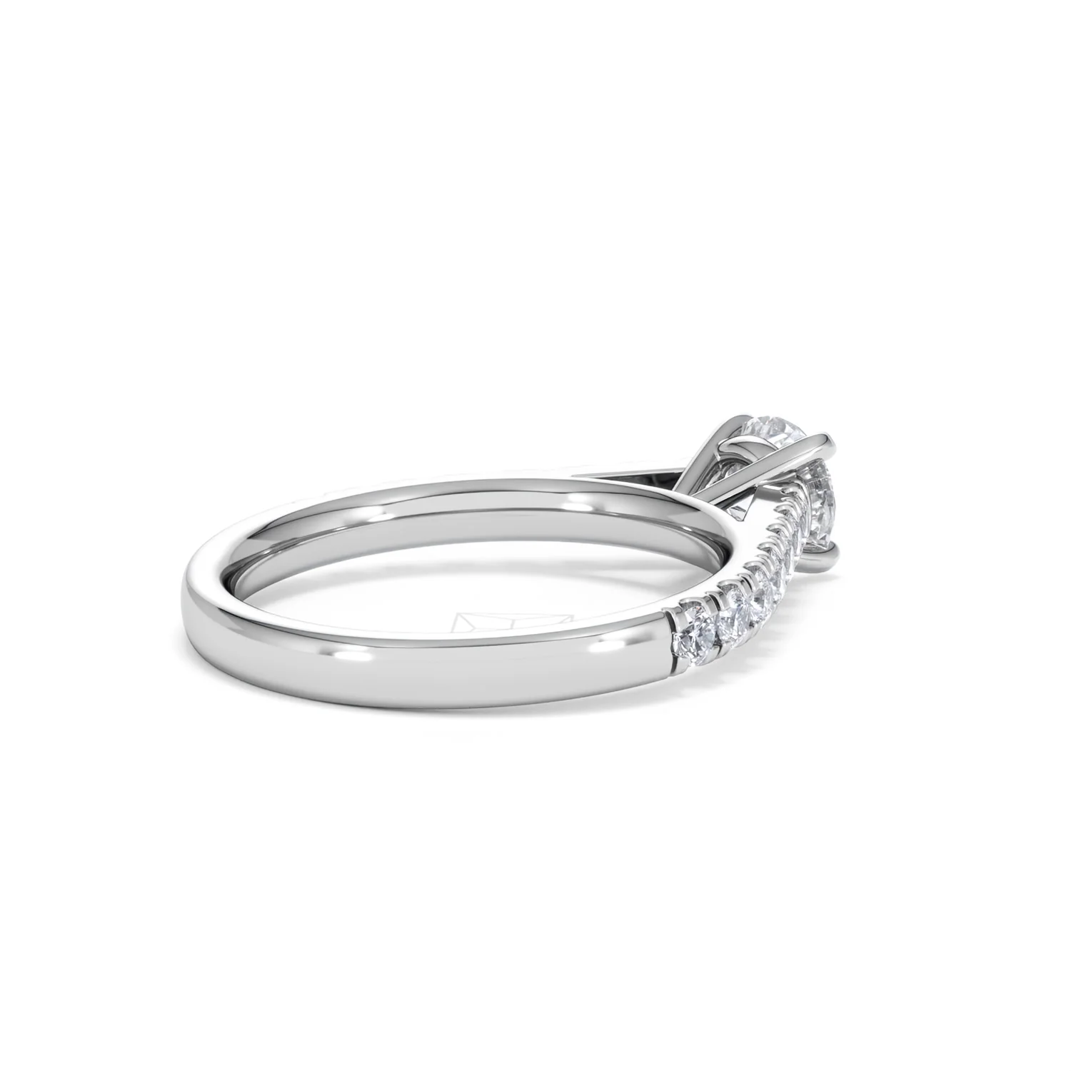 Natalia GIA Diamond Engagement Side Stone Ring Platinum 1.15CT G/VS2 - Image 37