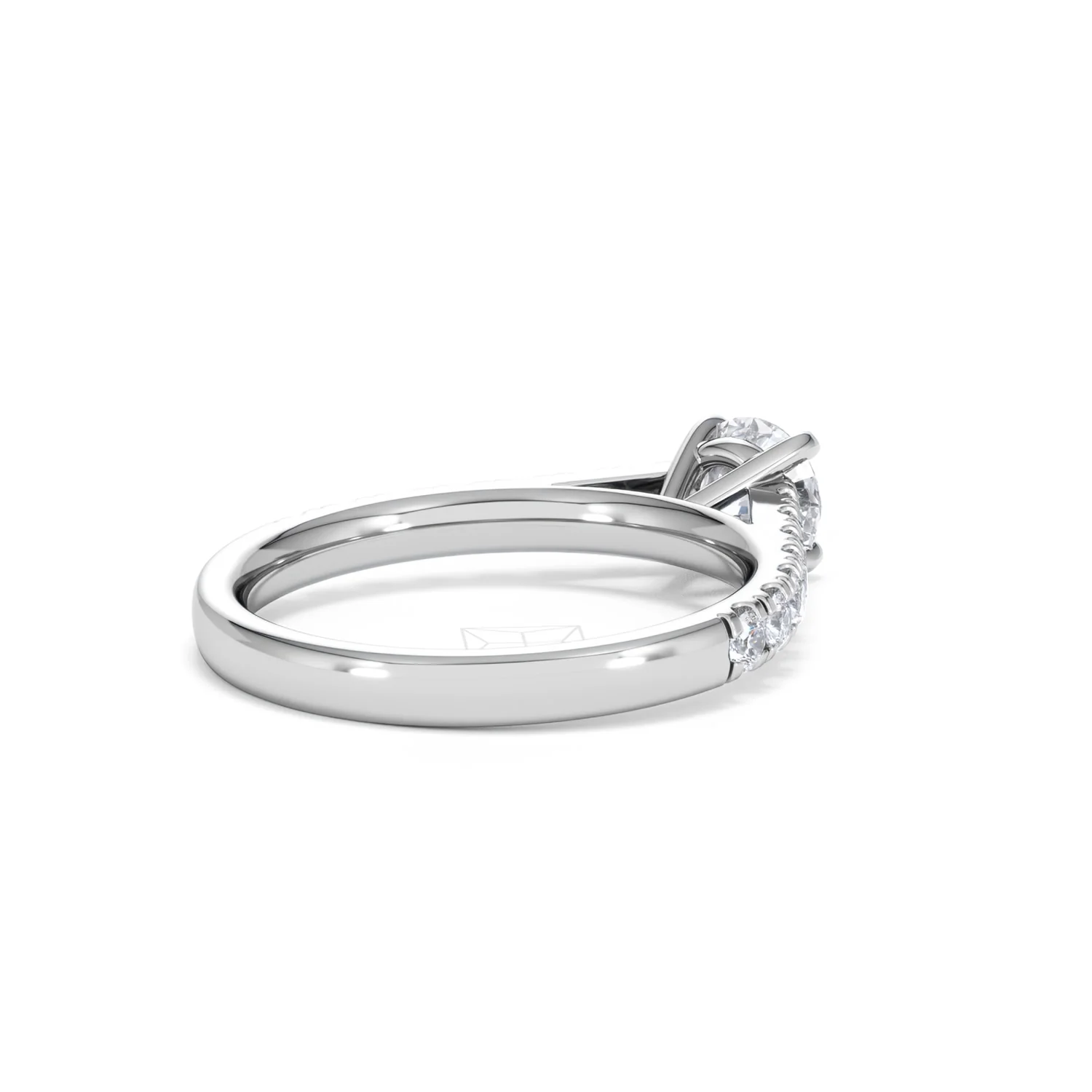 Natalia GIA Diamond Engagement Side Stone Ring Platinum 1.15CT G/VS2 - Image 39