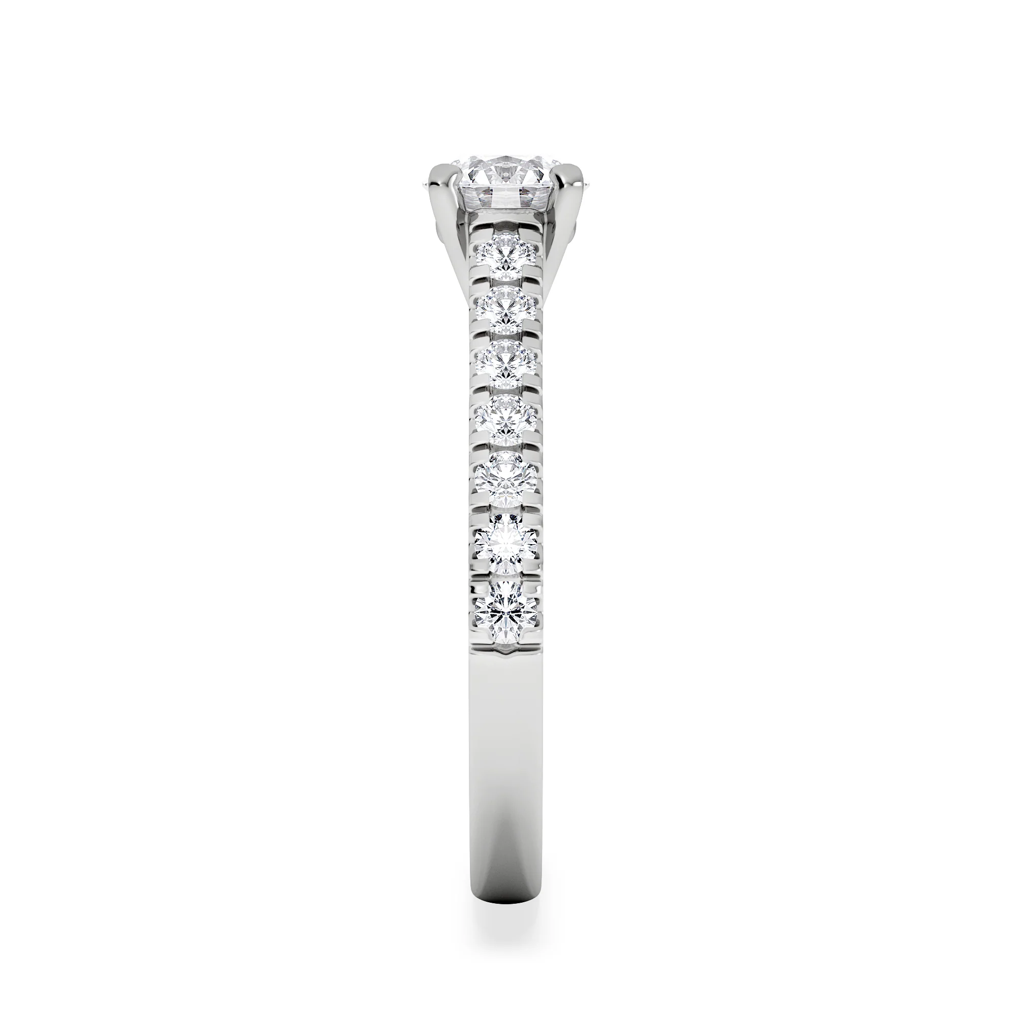 Natalia GIA Diamond Engagement Side Stone Ring Platinum 1.15CT G/VS2 - Image 5