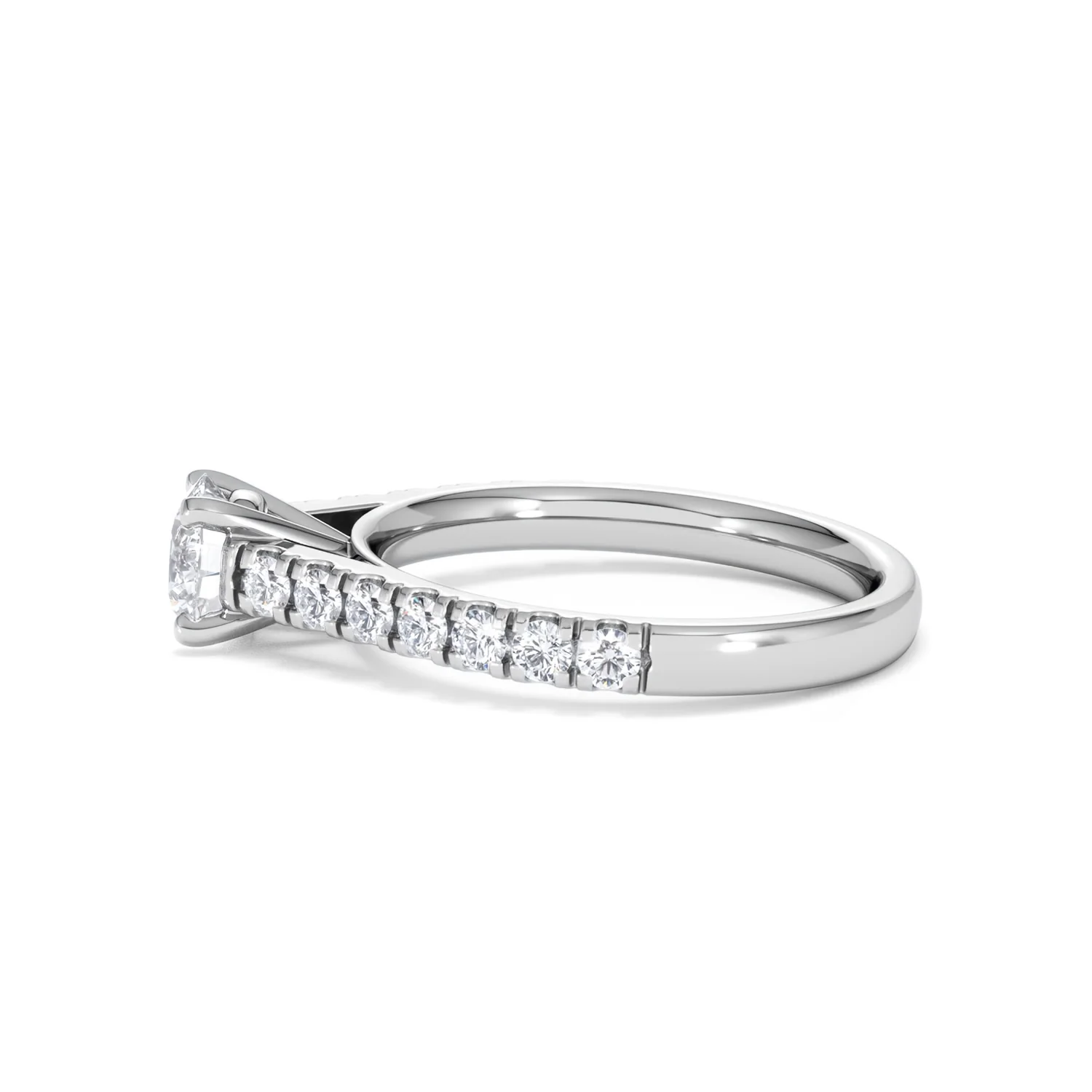 Natalia GIA Diamond Engagement Side Stone Ring Platinum 1.15CT G/VS2 - Image 68