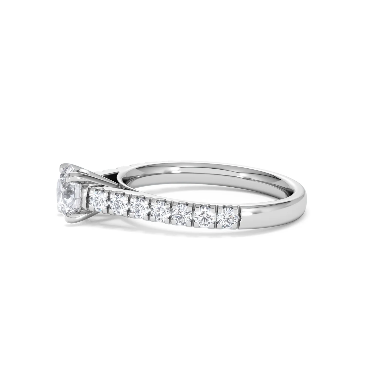 Natalia GIA Diamond Engagement Side Stone Ring Platinum 1.15CT G/VS2 - Image 71