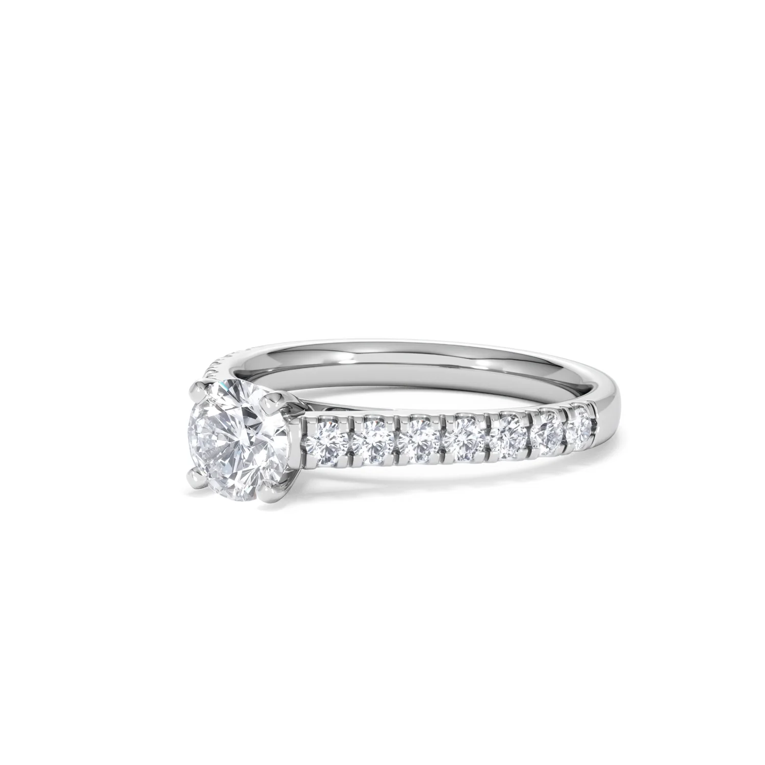 Natalia GIA Diamond Engagement Side Stone Ring Platinum 1.15CT G/VS2 - Image 80