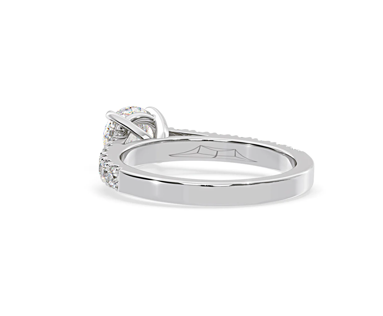 Natalia GIA Diamond Engagement Side Stone Ring Platinum 1.40CT G/VS1 - Image 121