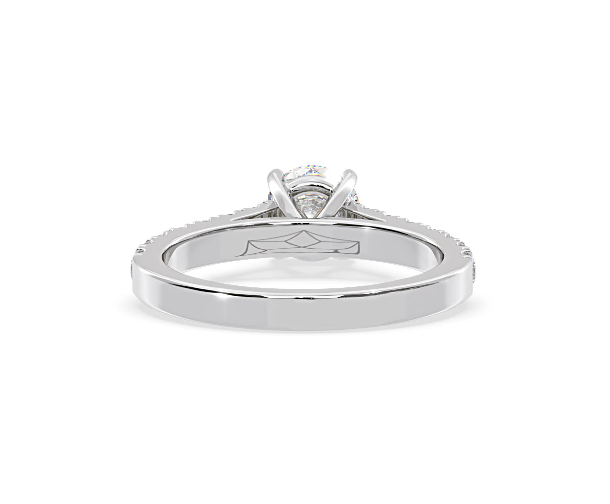 Natalia GIA Diamond Engagement Side Stone Ring Platinum 1.40CT G/VS1 - Image 128