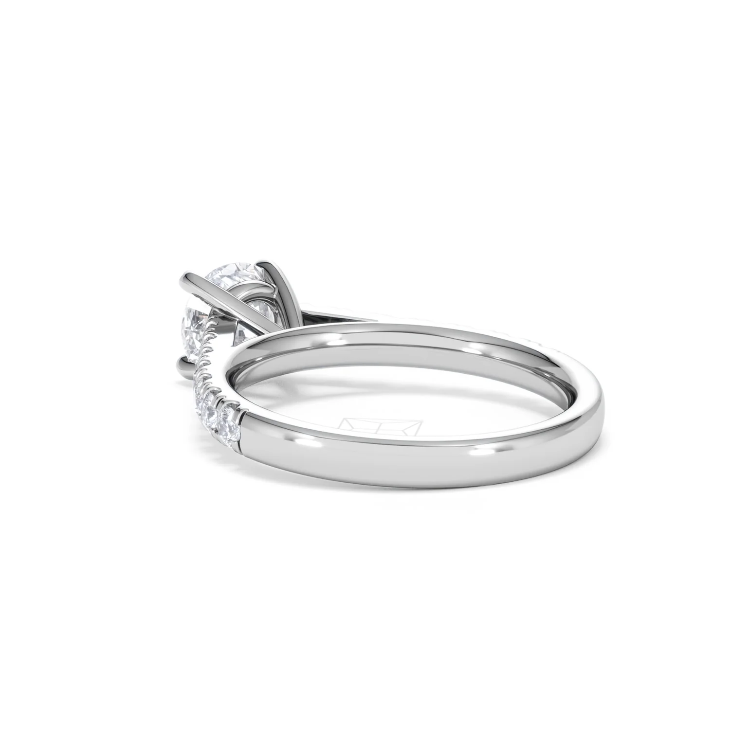 Natalia GIA Diamond Engagement Side Stone Ring Platinum 1.40CT G/VS1 - Image 56