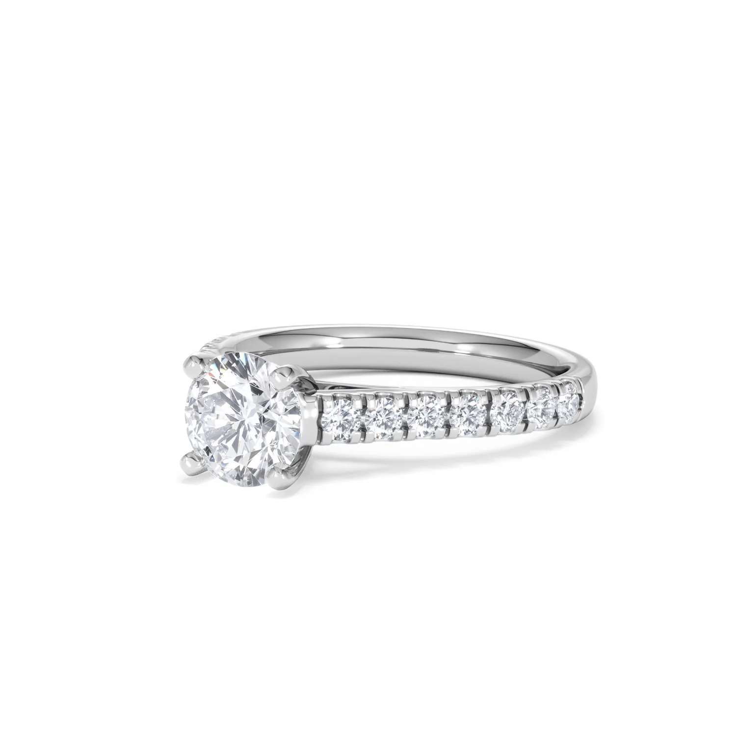 Natalia GIA Diamond Engagement Side Stone Ring Platinum 1.40CT G/VS1 - Image 81