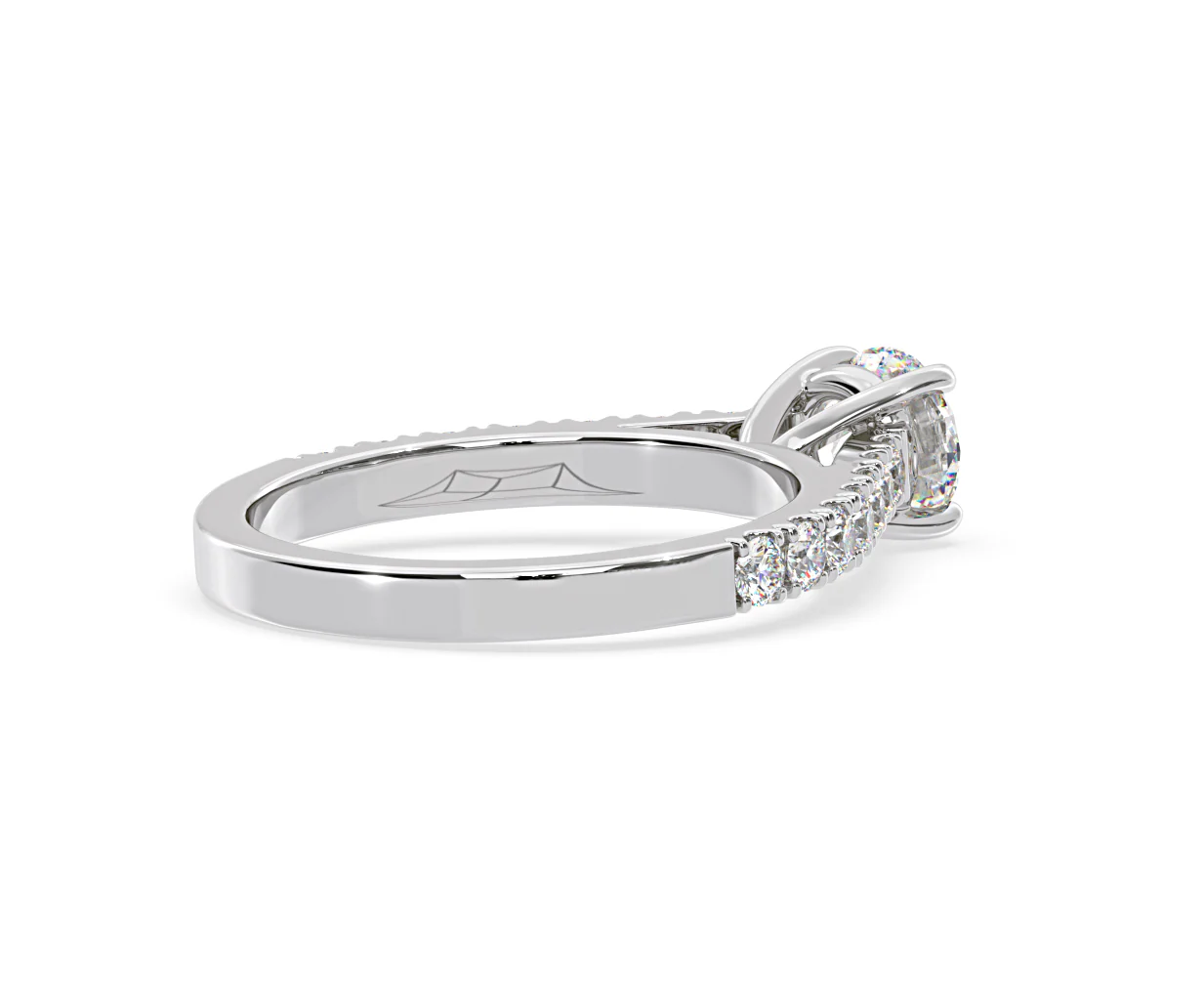 Natalia GIA Diamond Engagement Side Stone Ring Platinum 1.50CT G/SI1 - Image 57