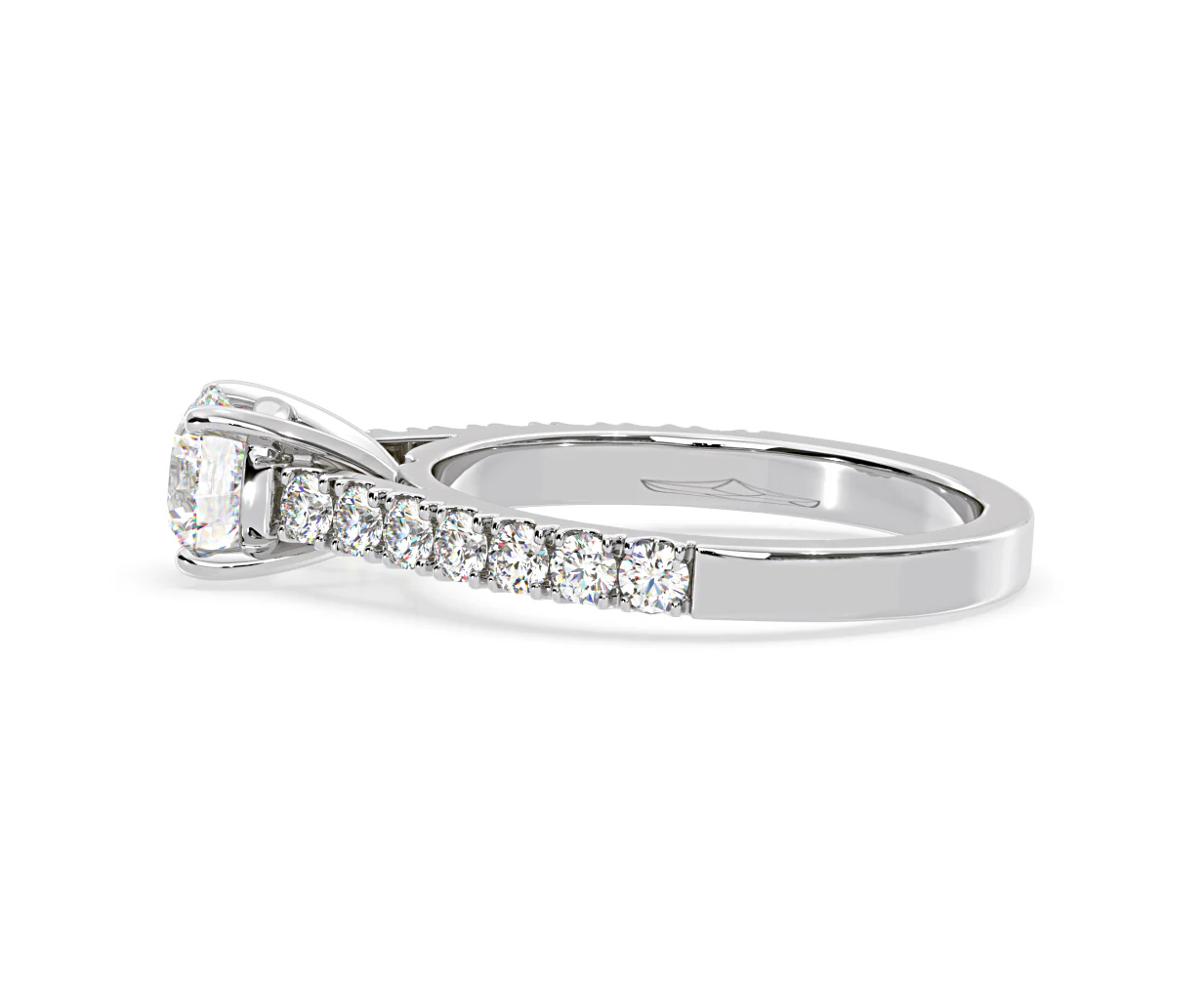 Natalia GIA Diamond Engagement Side Stone Ring Platinum 1.50CT G/VS2 - Image 109