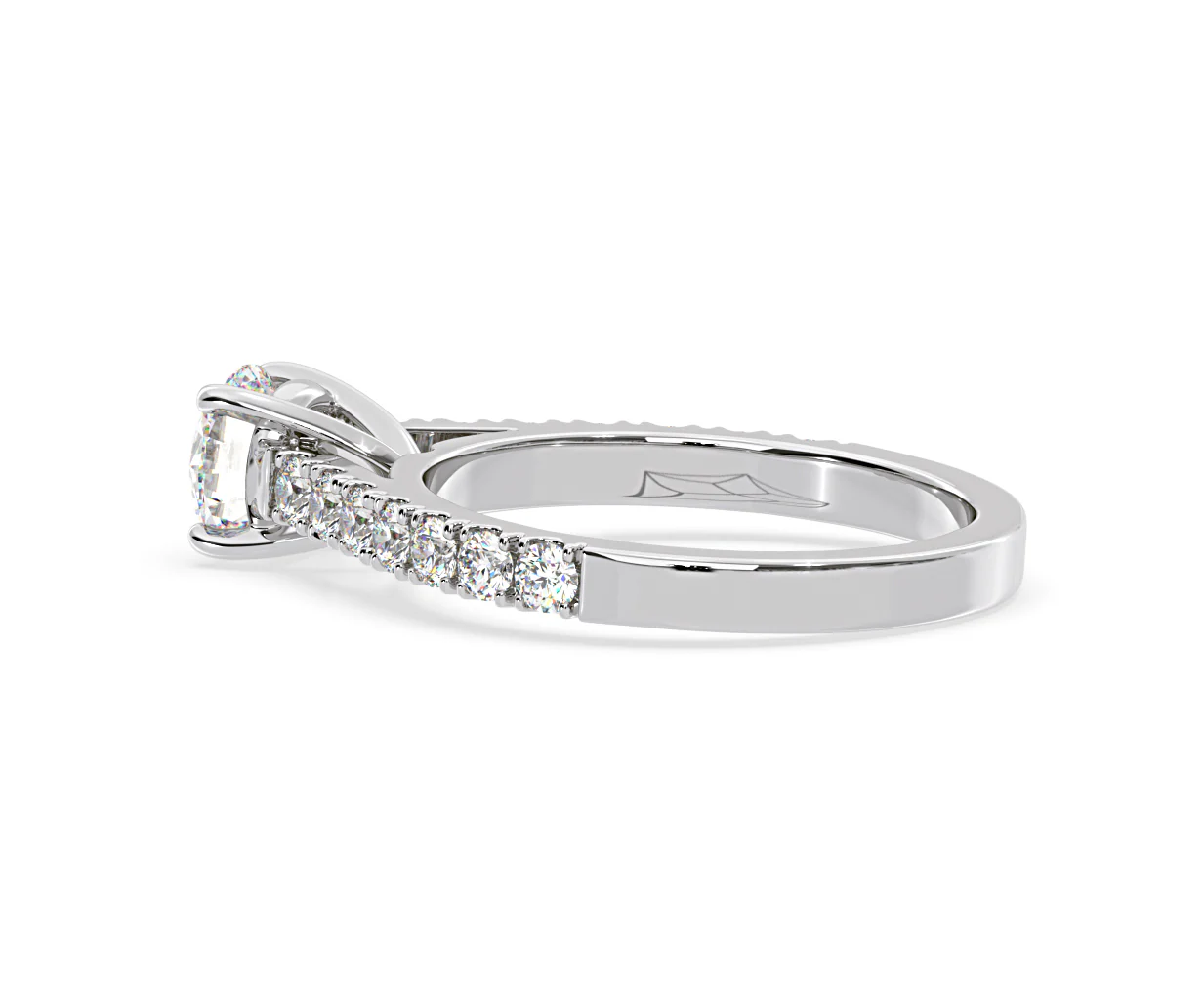 Natalia GIA Diamond Engagement Side Stone Ring Platinum 1.50CT G/VS2 - Image 113