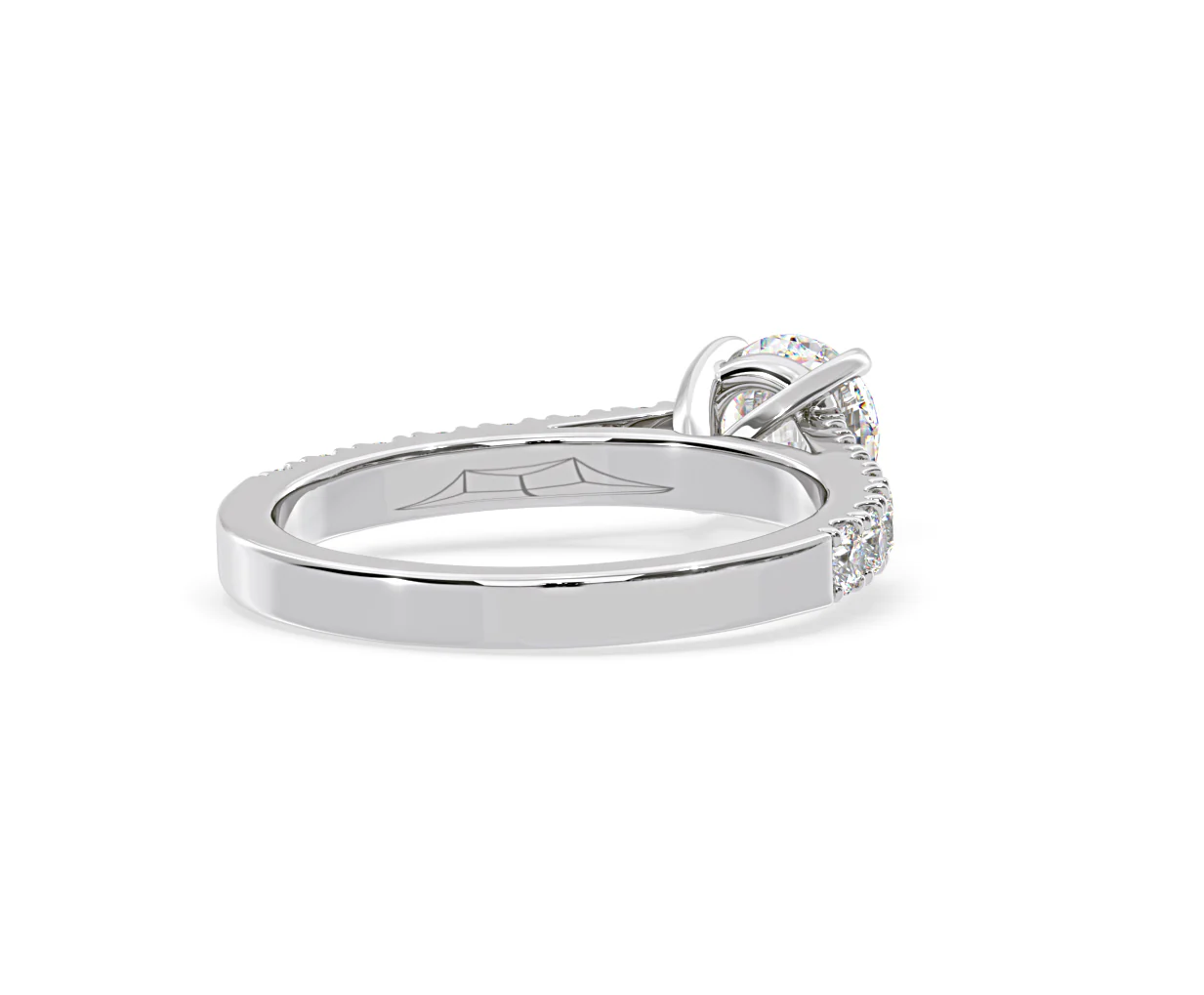 Natalia GIA Diamond Engagement Side Stone Ring Platinum 1.50CT G/VS2 - Image 134