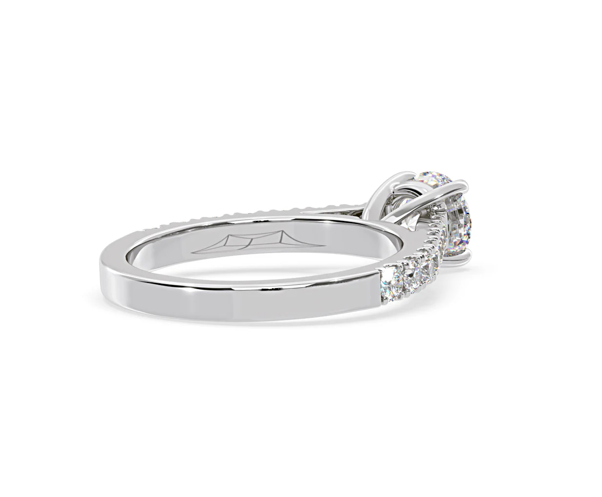 Natalia GIA Diamond Engagement Side Stone Ring Platinum 1.50CT G/VS2 - Image 137