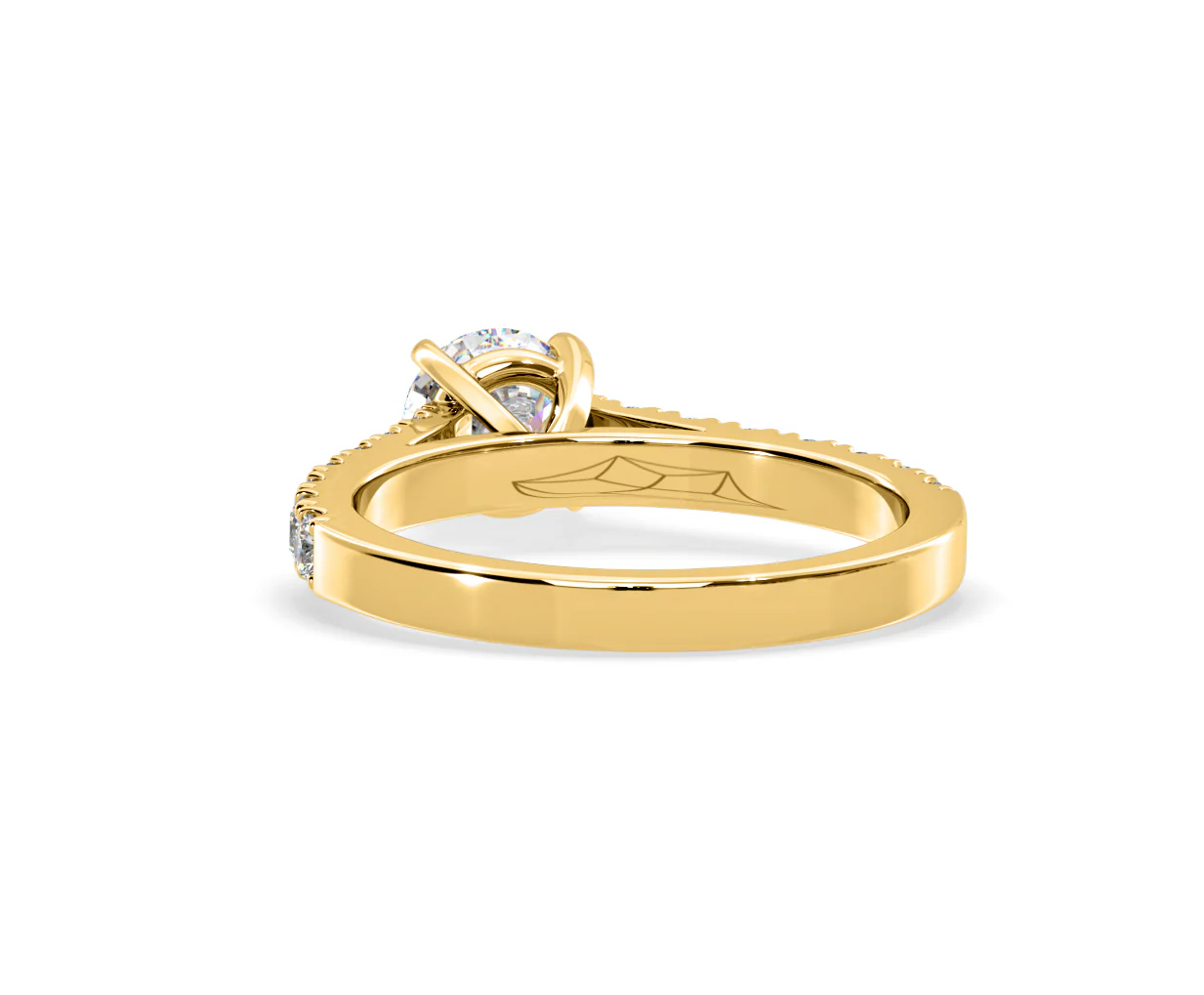 Natalia Lab Diamond Engagement Side Stone Ring 18K Gold 1.50CT F/VS1 - Image 124