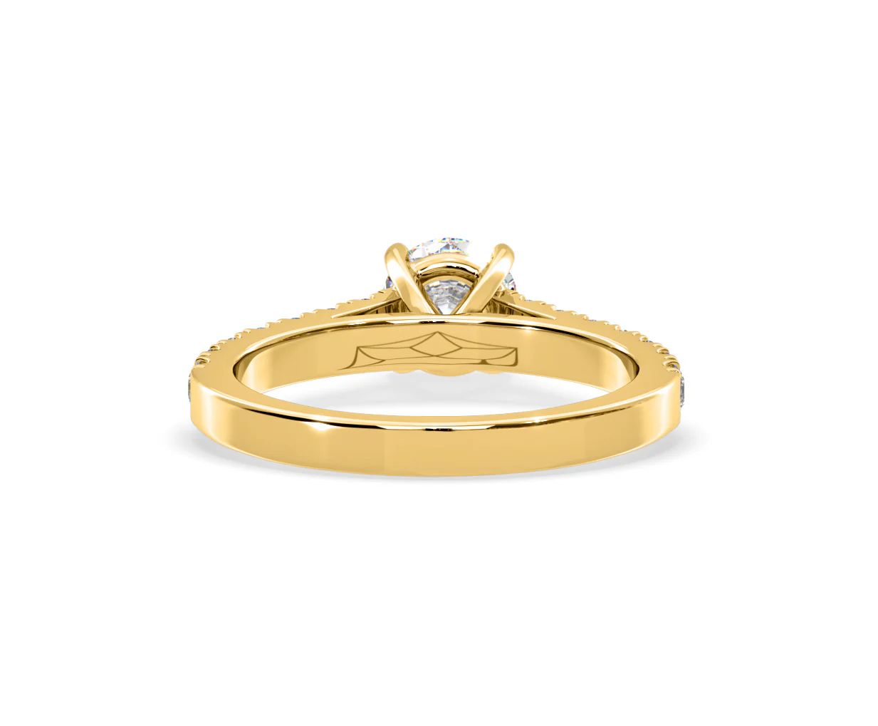 Natalia Lab Diamond Engagement Side Stone Ring 18K Gold 1.50CT F/VS1 - Image 128