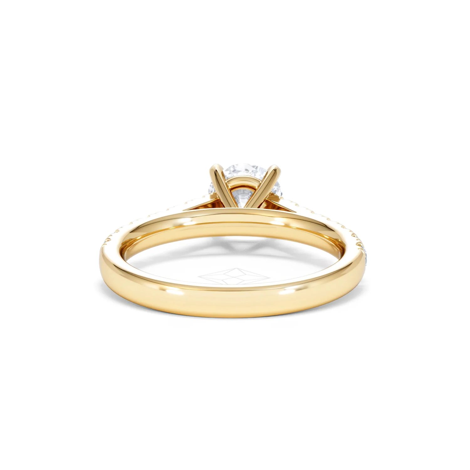 Natalia Lab Diamond Engagement Side Stone Ring 18K Gold 1.50CT F/VS1 - Image 47