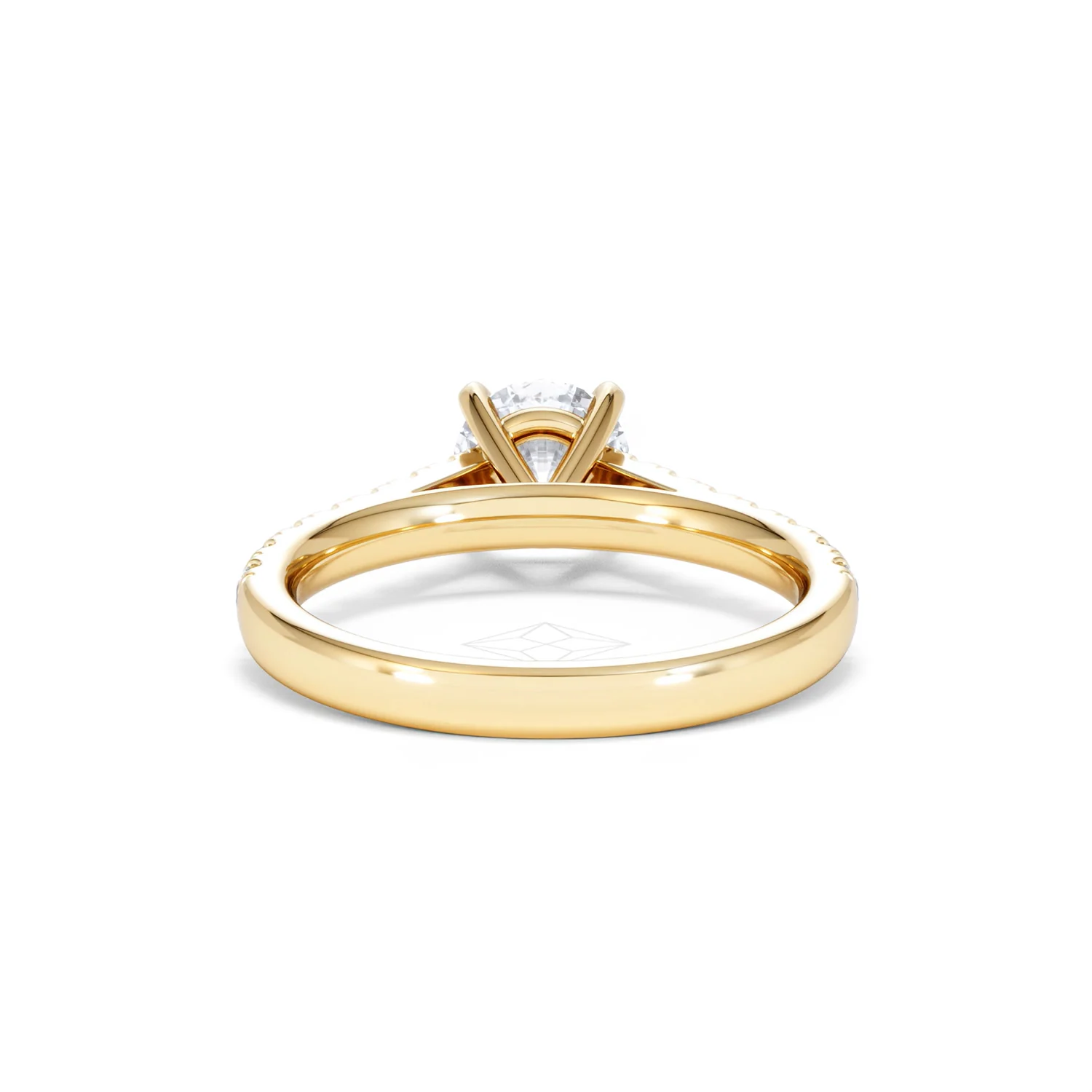 Natalia Lab Diamond Engagement Side Stone Ring 18K Gold 1.50CT F/VS1 - Image 48