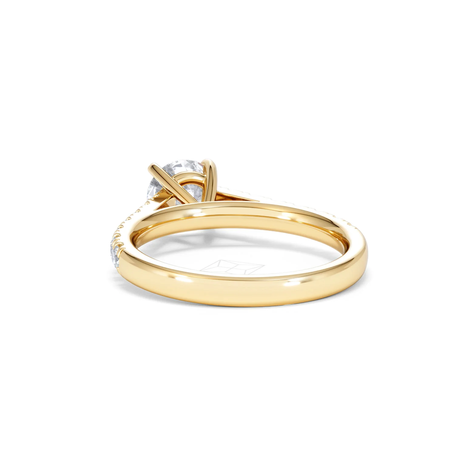 Natalia Lab Diamond Engagement Side Stone Ring 18K Gold 1.50CT F/VS1 - Image 52