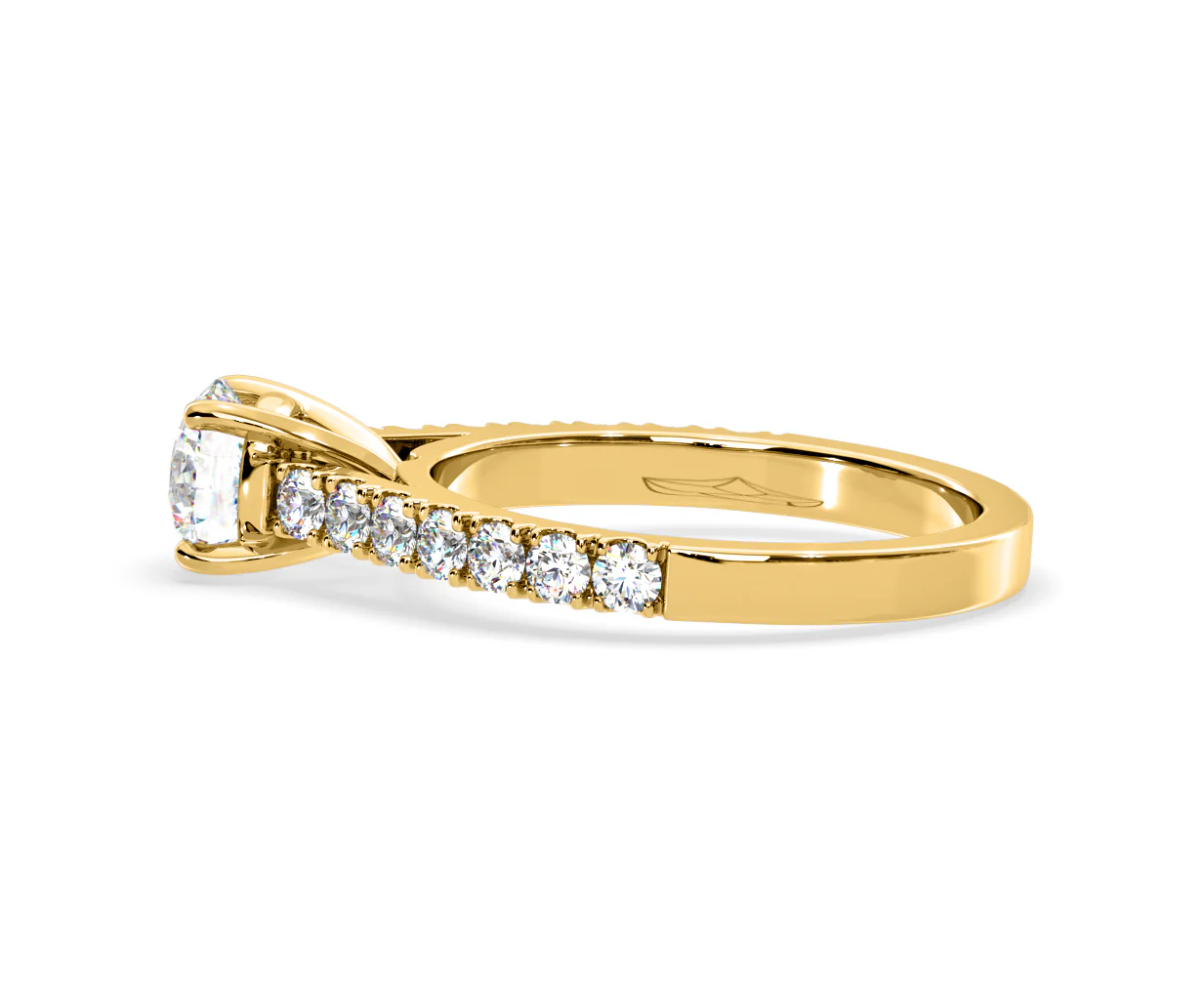 Natalia Lab Diamond Engagement Side Stone Ring 18K Gold 2.00CT F/VS1 - Image 110