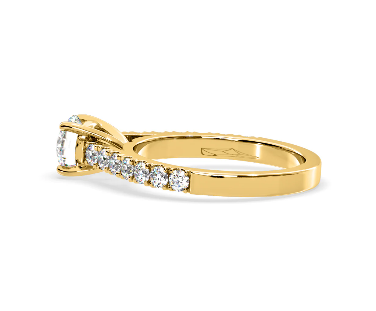 Natalia Lab Diamond Engagement Side Stone Ring 18K Gold 2.00CT F/VS1 - Image 112