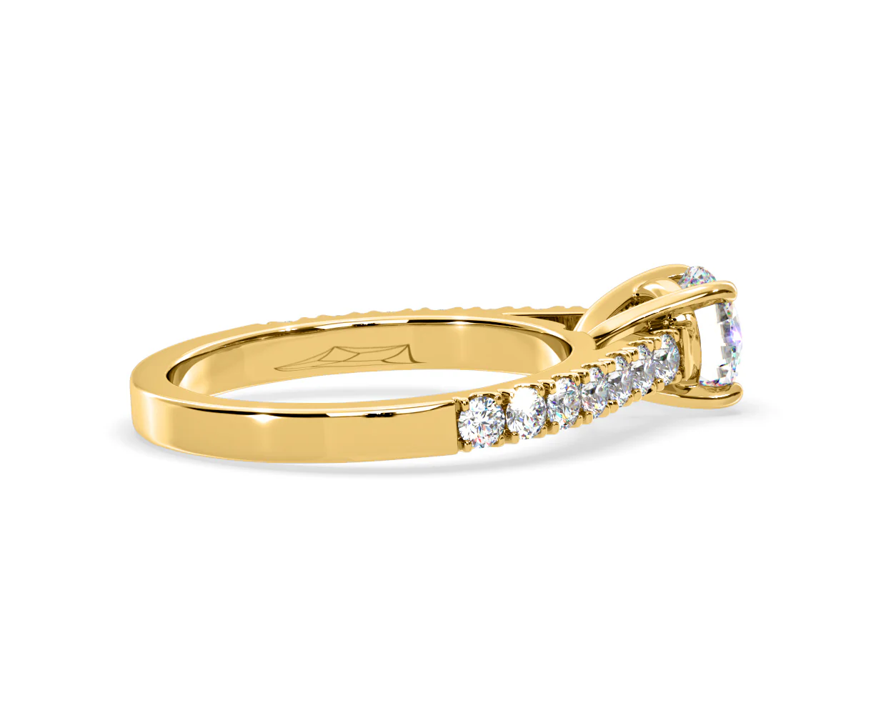 Natalia Lab Diamond Engagement Side Stone Ring 18K Gold 2.00CT F/VS1 - Image 142