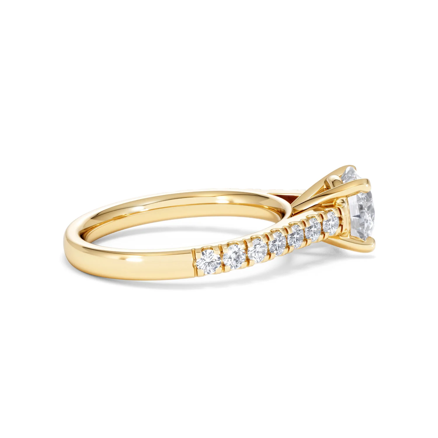 Natalia Lab Diamond Engagement Side Stone Ring 18K Gold 2.00CT F/VS1 - Image 30