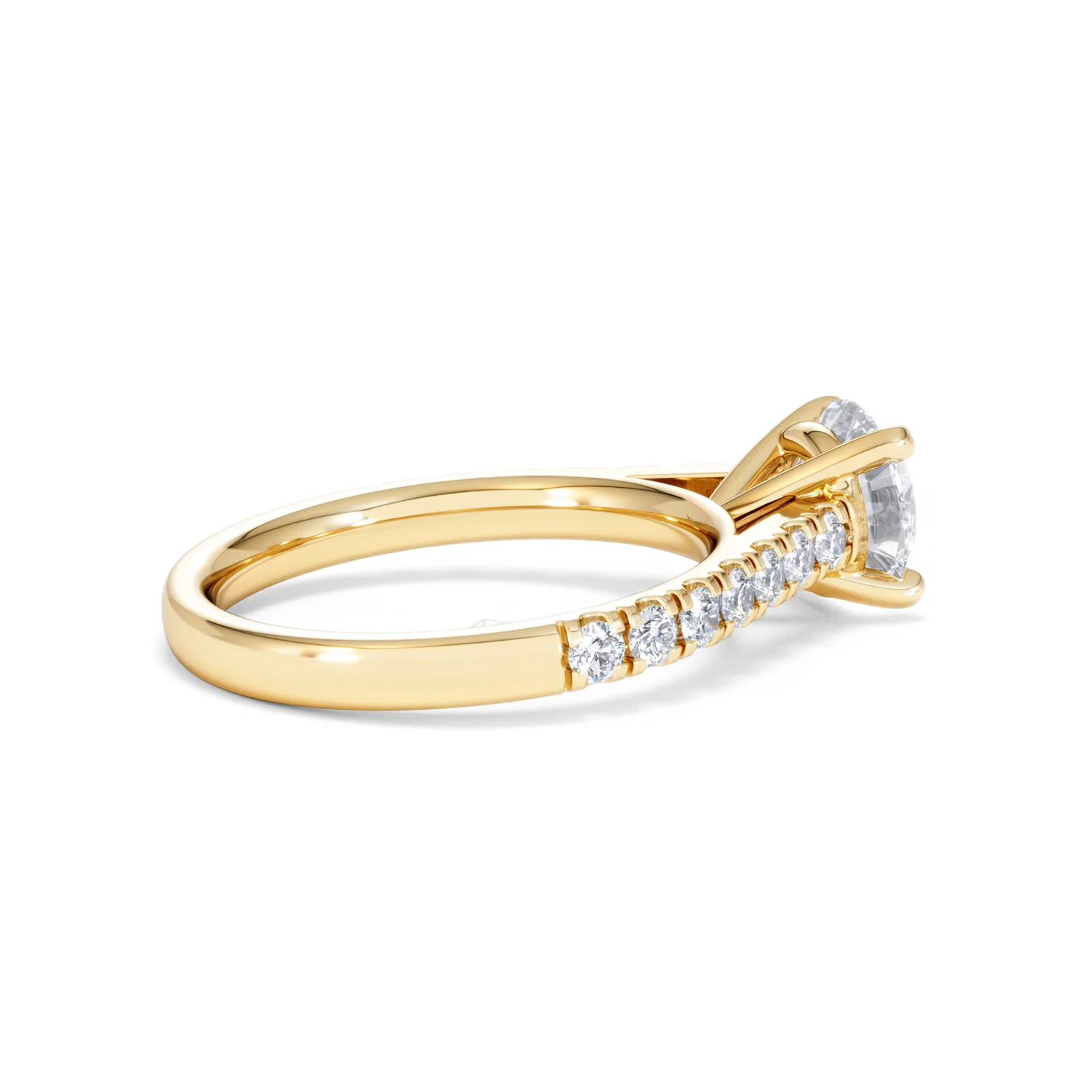 Natalia Lab Diamond Engagement Side Stone Ring 18K Gold 2.00CT F/VS1 - Image 33