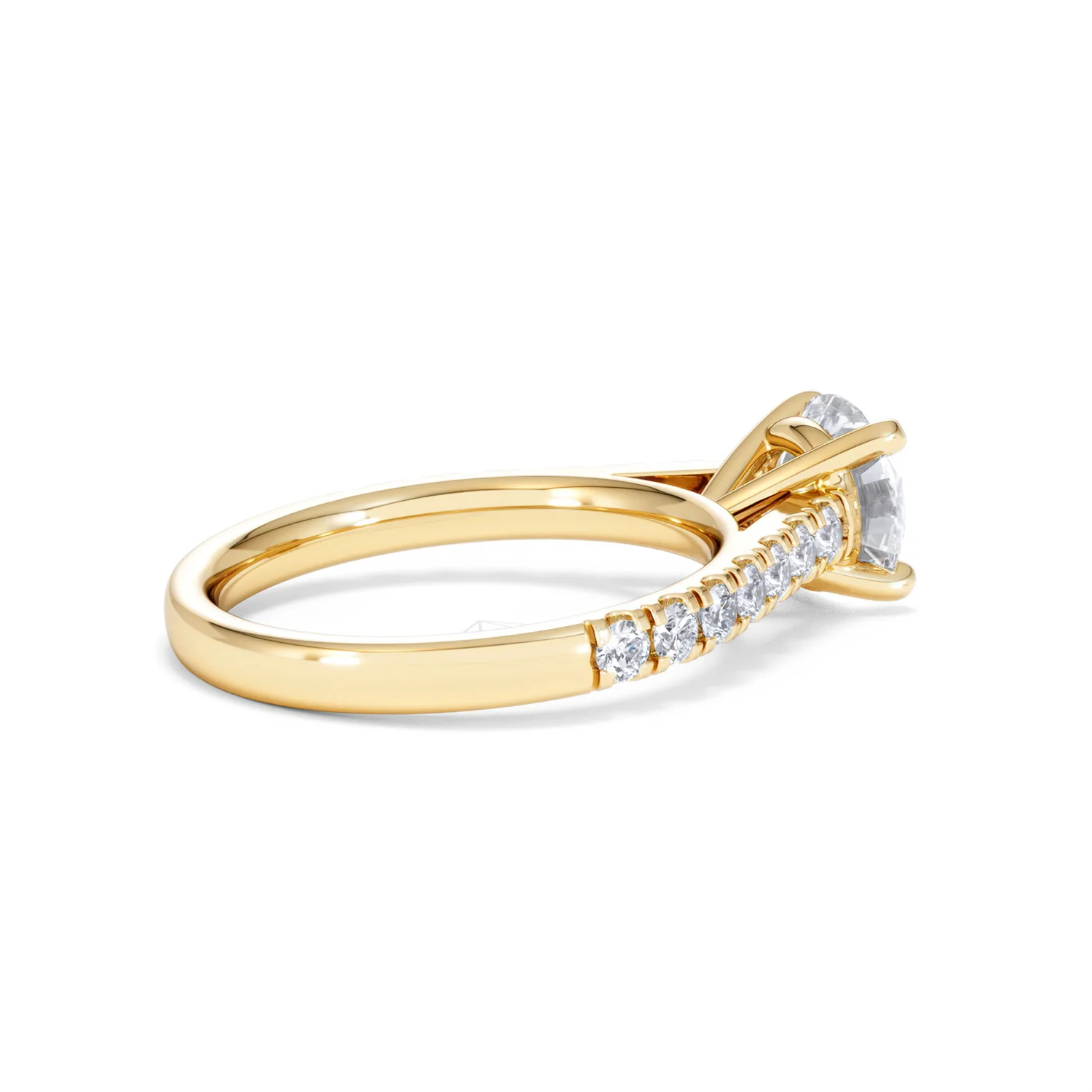 Natalia Lab Diamond Engagement Side Stone Ring 18K Gold 2.00CT F/VS1 - Image 34