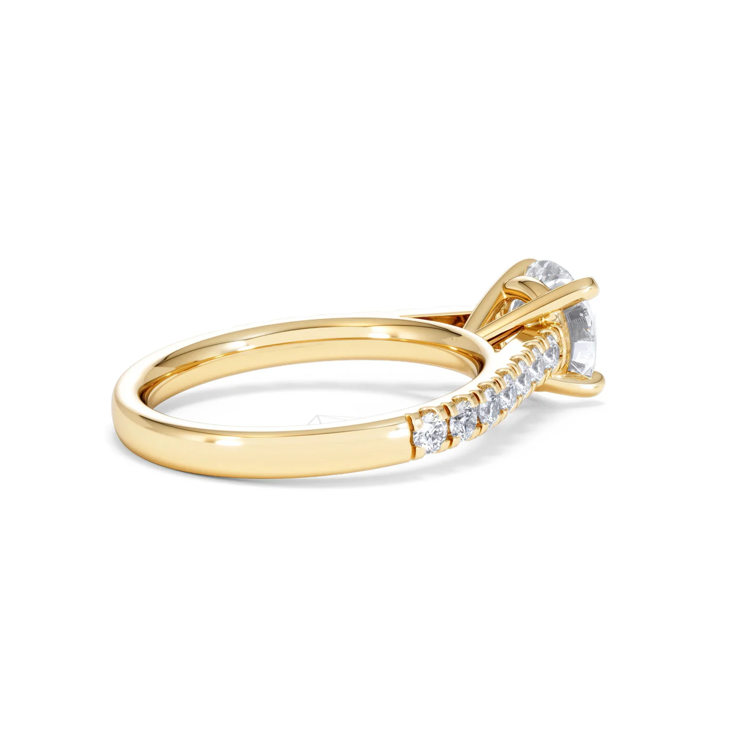 Natalia Lab Diamond Engagement Side Stone Ring 18K Gold 2.00CT F/VS1 - Image 35