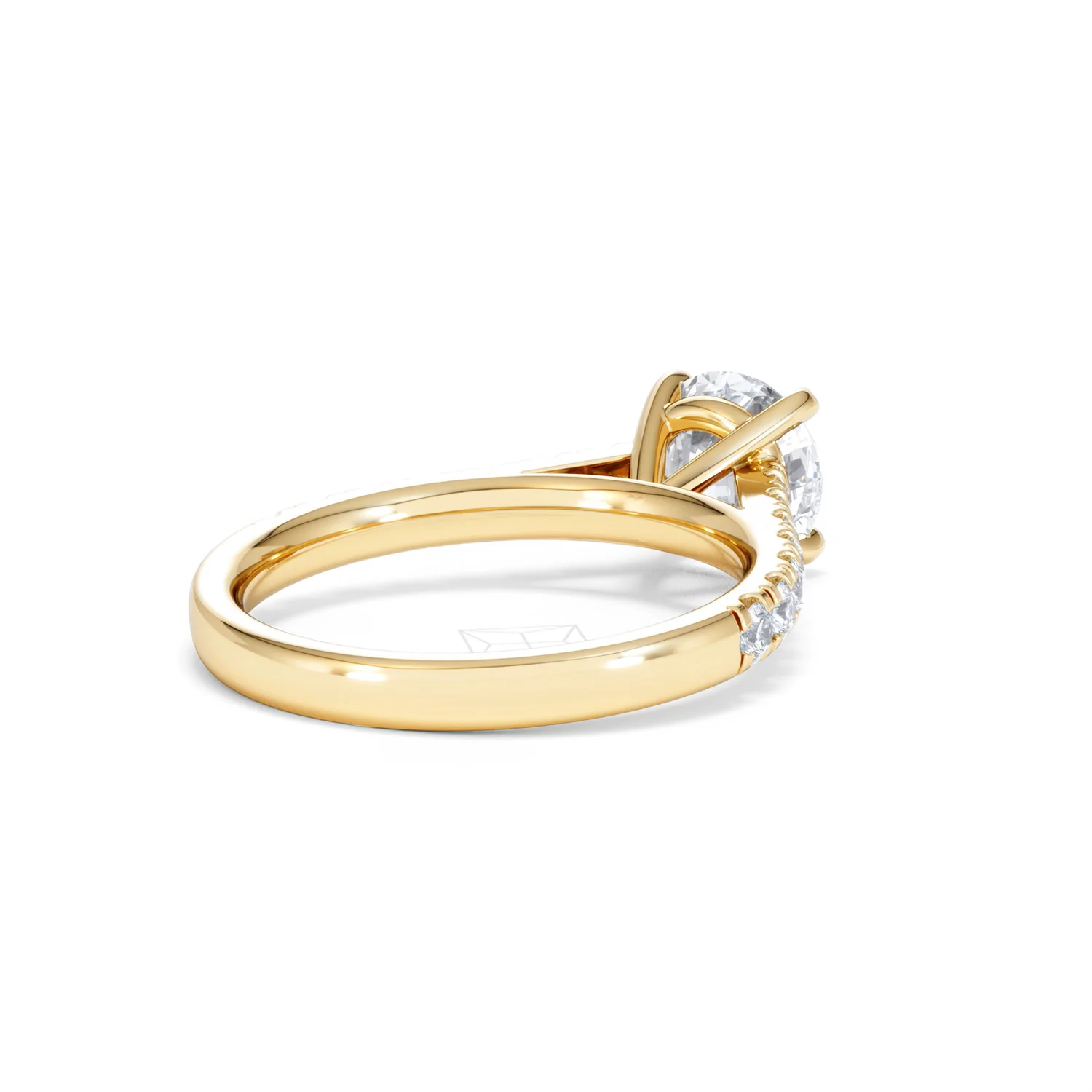 Natalia Lab Diamond Engagement Side Stone Ring 18K Gold 2.00CT F/VS1 - Image 40