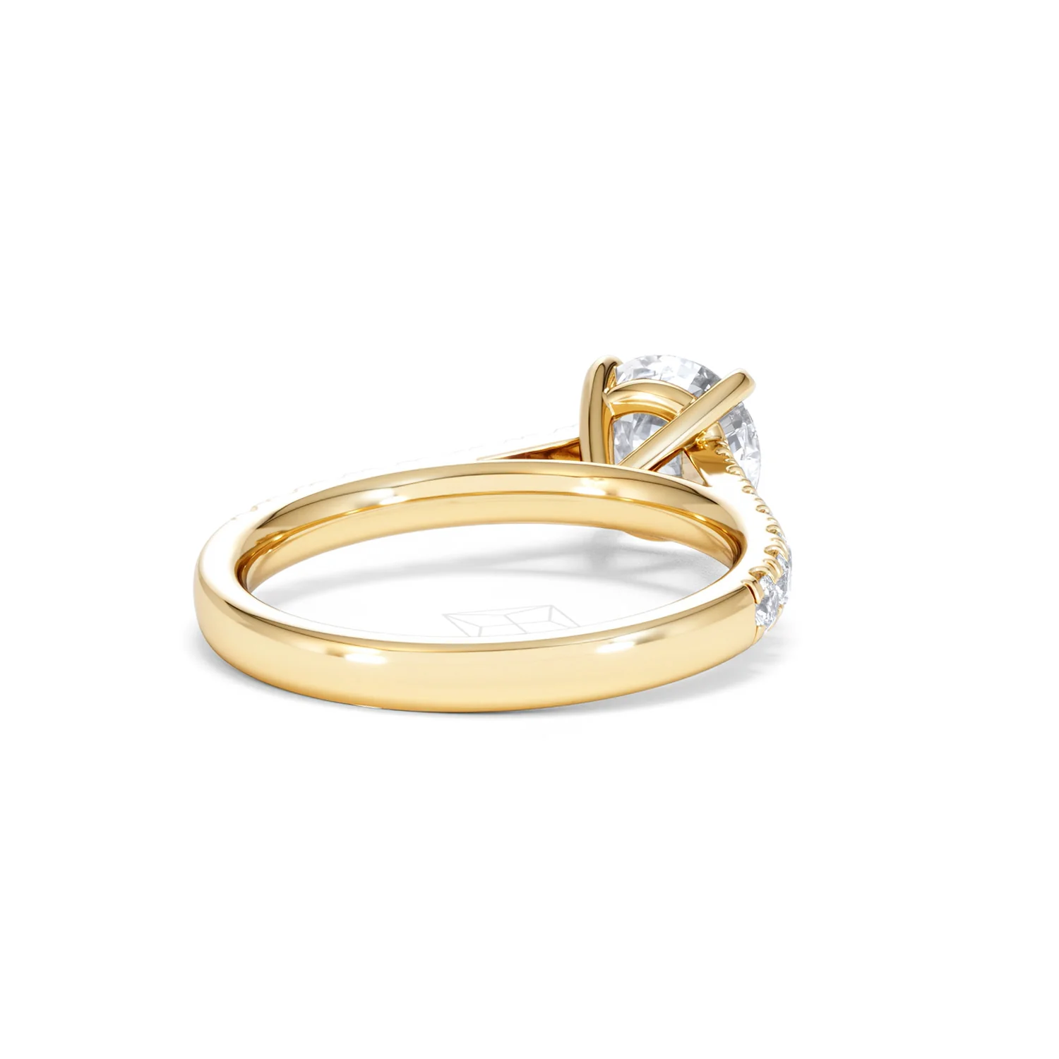Natalia Lab Diamond Engagement Side Stone Ring 18K Gold 2.00CT F/VS1 - Image 42