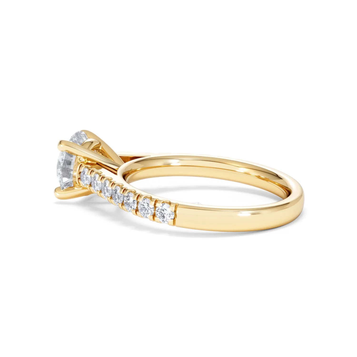 Natalia Lab Diamond Engagement Side Stone Ring 18K Gold 2.00CT F/VS1 - Image 63