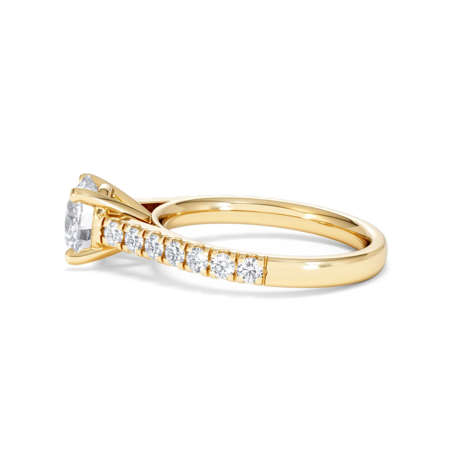 Natalia Lab Diamond Engagement Side Stone Ring 18K Gold 2.00CT F/VS1 - Image 67