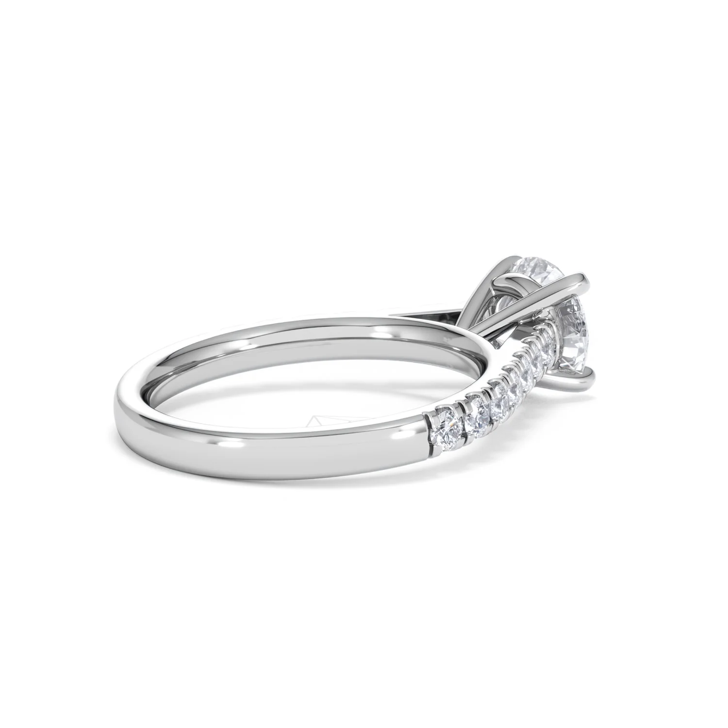 Natalia Lab Diamond Engagement Side Stone Ring Platinum 2.00CT F/VS1 - Image 36