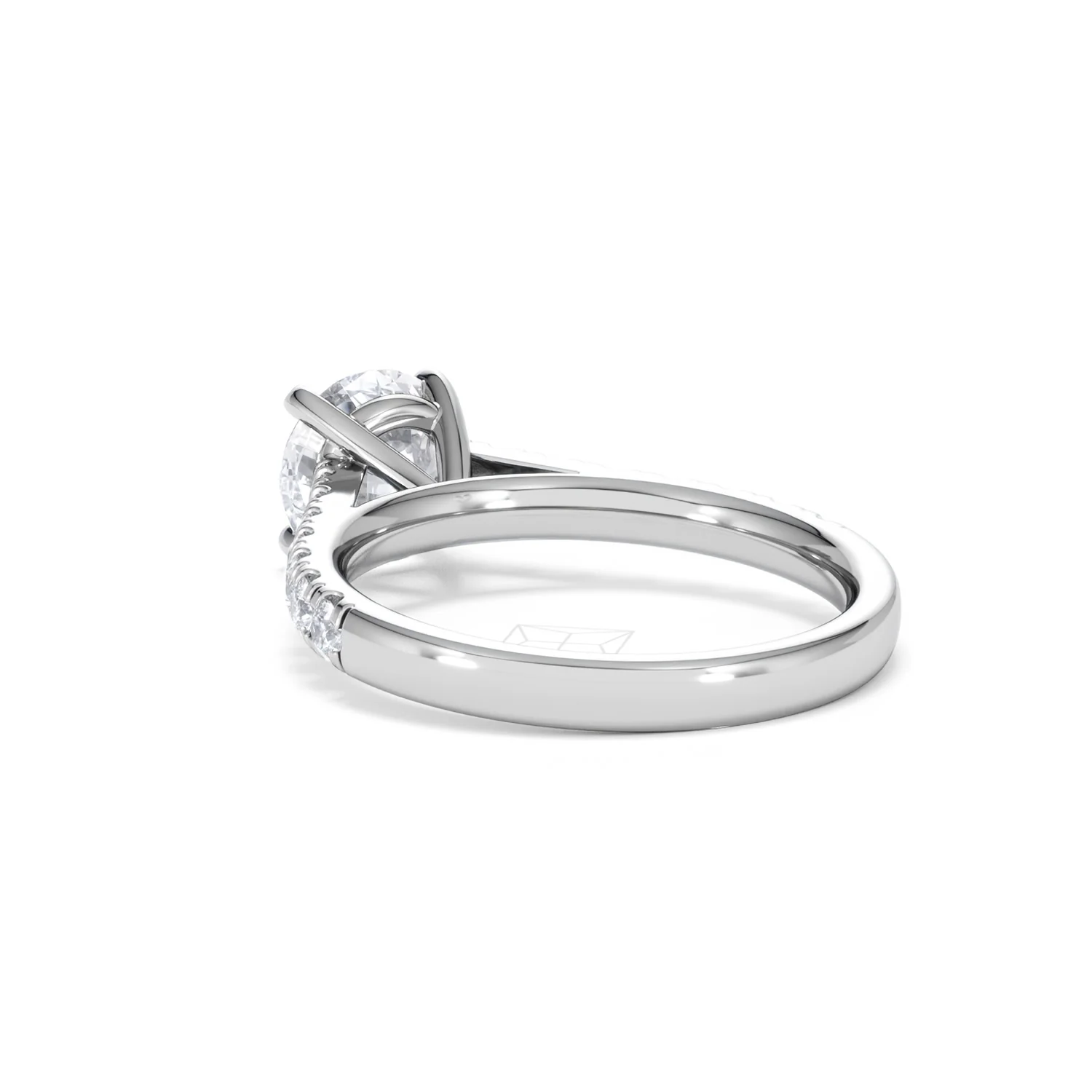 Natalia Lab Diamond Engagement Side Stone Ring Platinum 2.00CT F/VS1 - Image 55